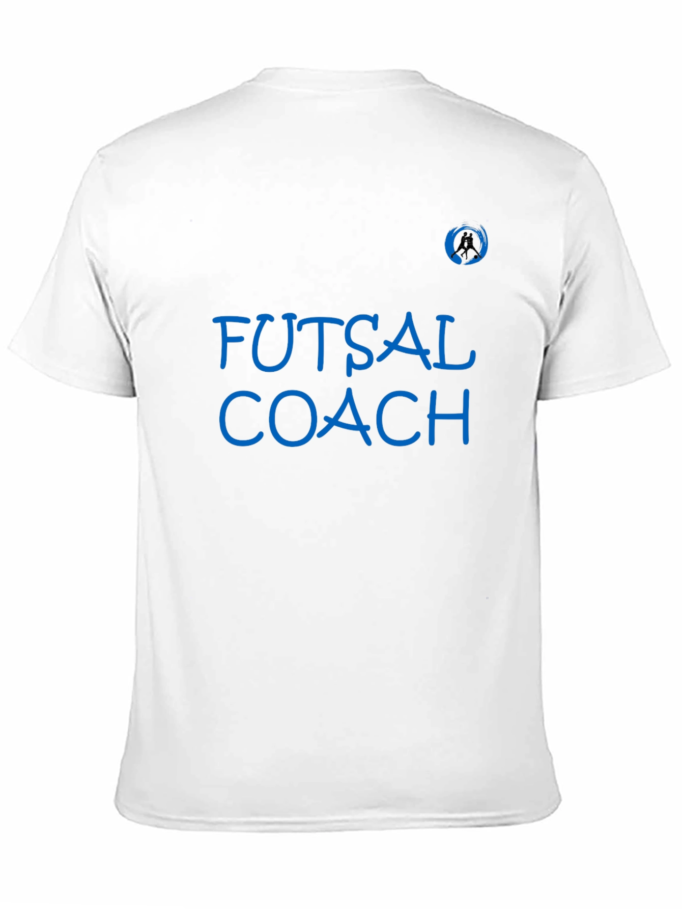 Futsal Coach Graphic T-Shirt - Black