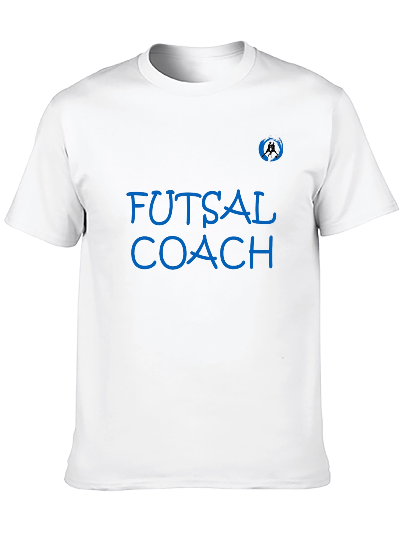 Futsal Coach Graphic T-Shirt - Black