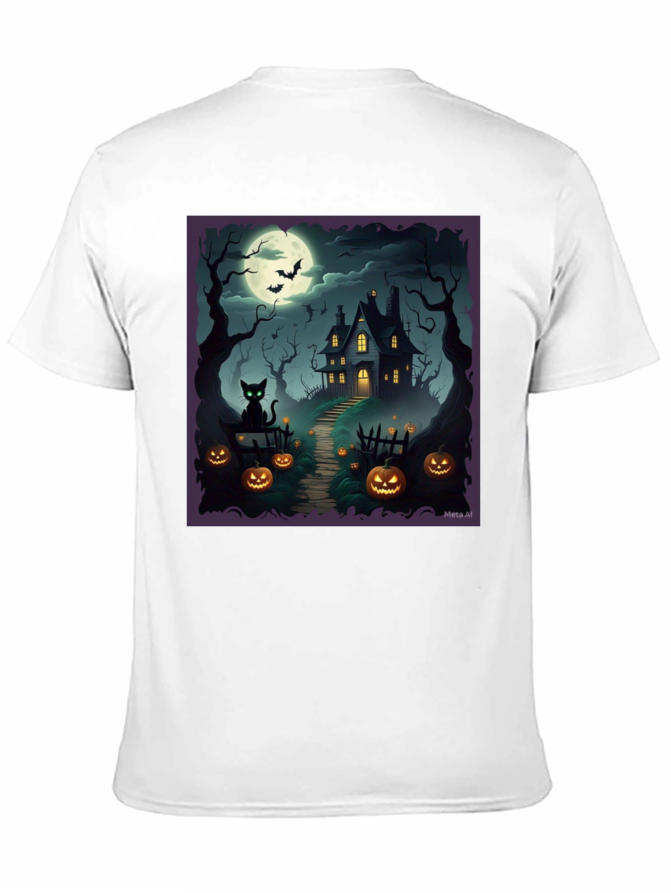 Spooky Halloween House T-Shirt