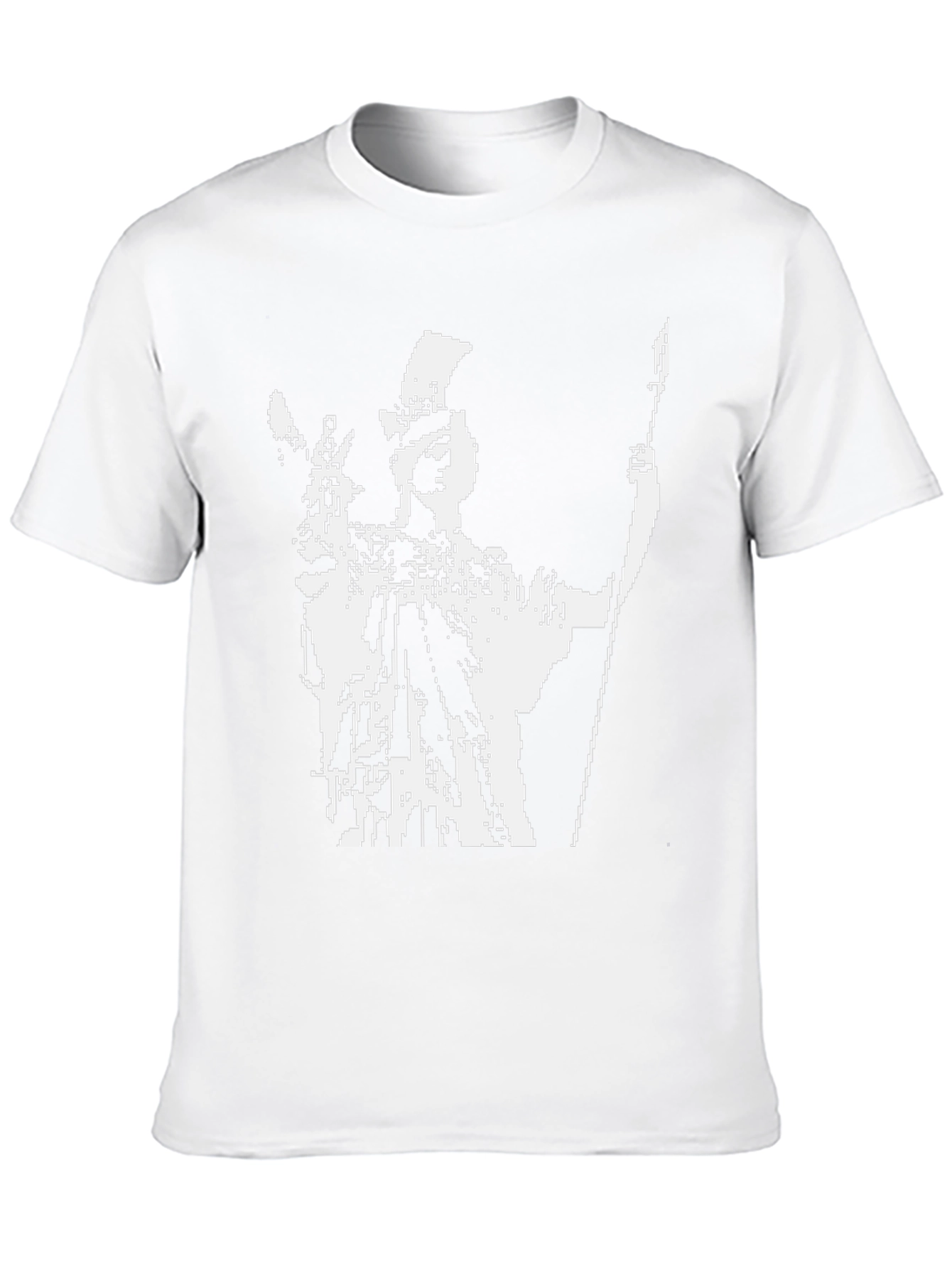 Spartan Warrior Graphic Tee - Black