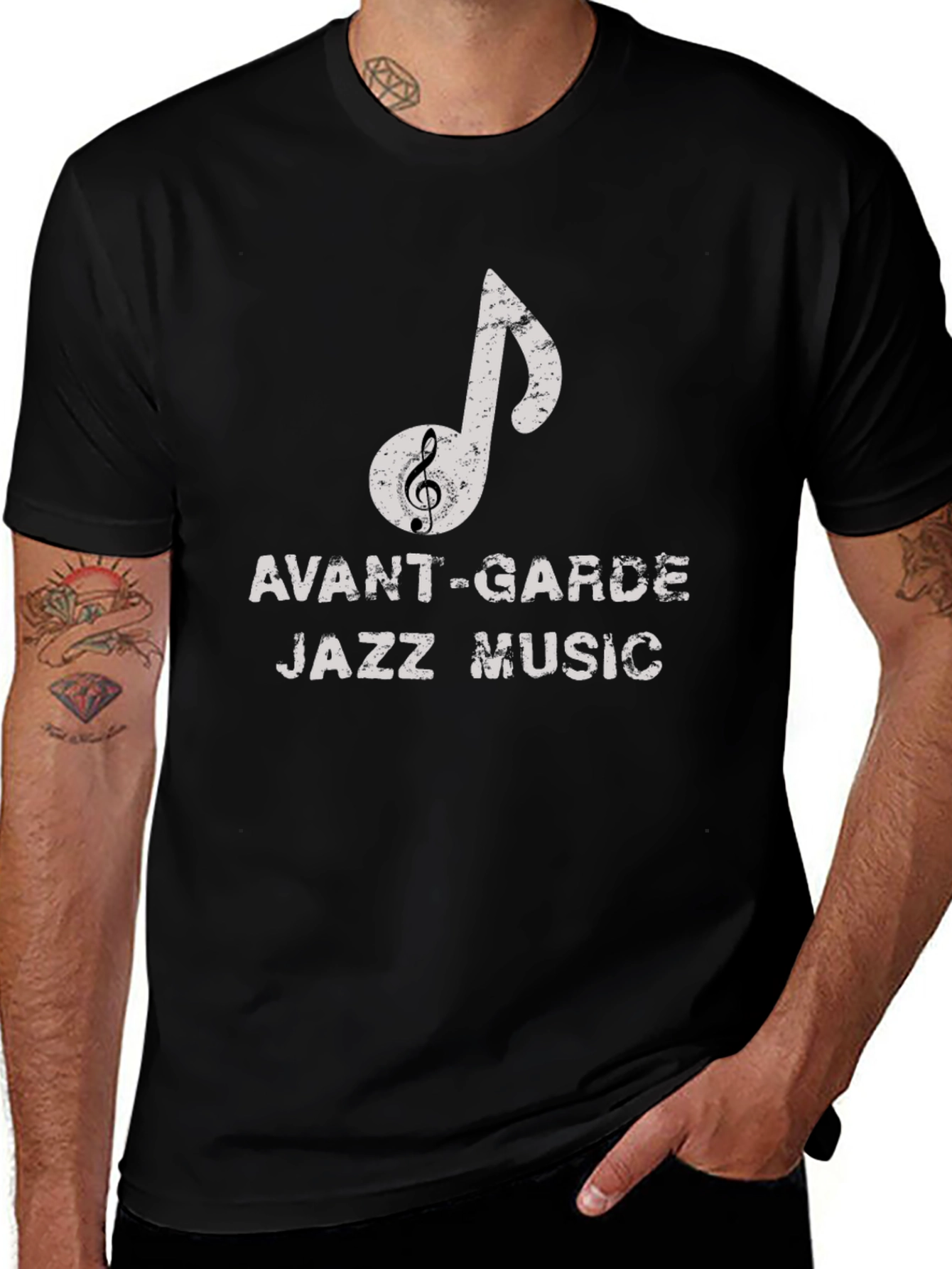 Avant-Garde Jazz Music T-Shirt - Unique Music Lover Tee