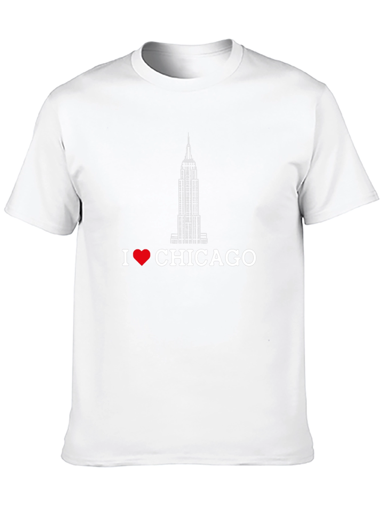 I Love Chicago Tee - City Pride Shirt