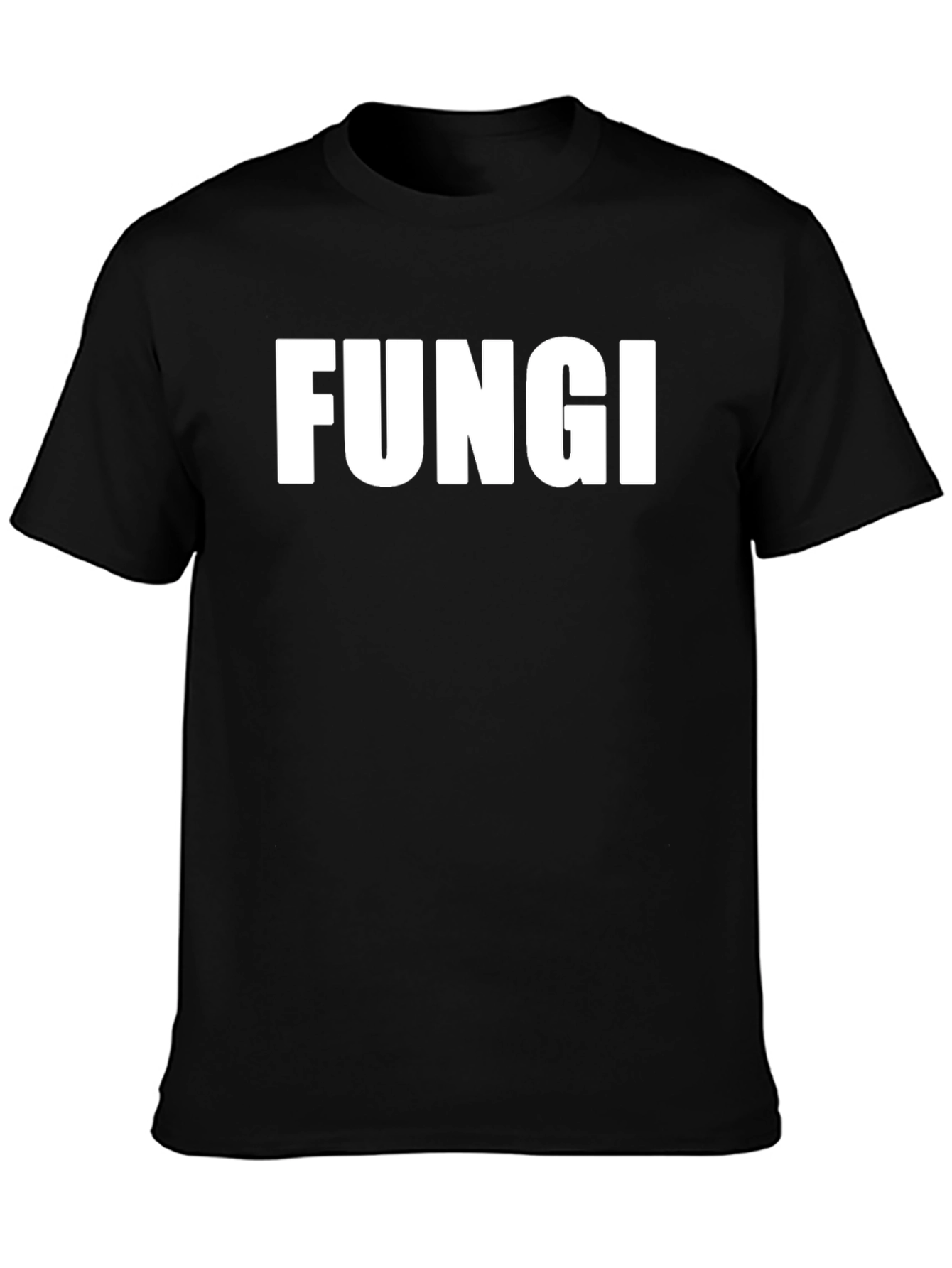 Fungi Graphic Tee - Unisex Black T-Shirt