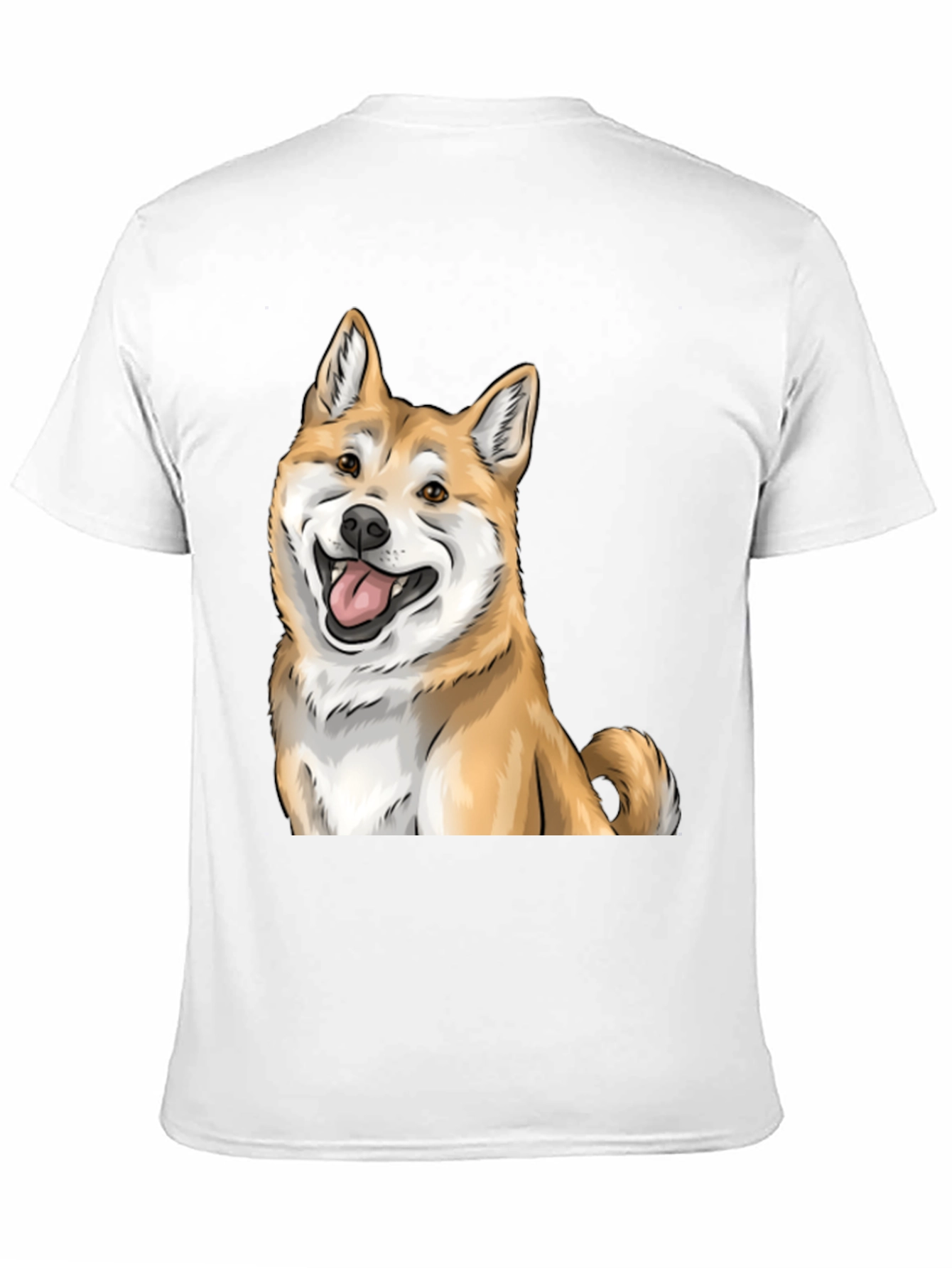 Shiba Inu Graphic Tee - Black Dog Lover T-Shirt
