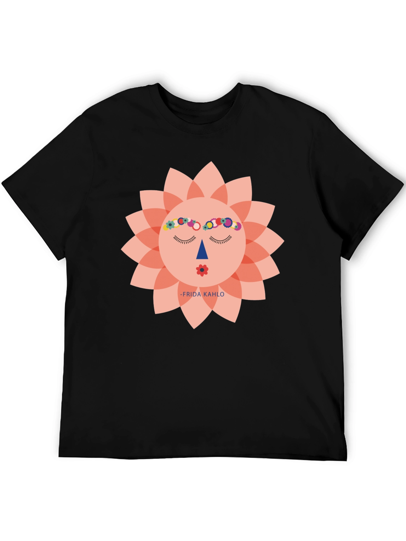 Frida Kahlo Graphic Tee - Unisex Black T-Shirt