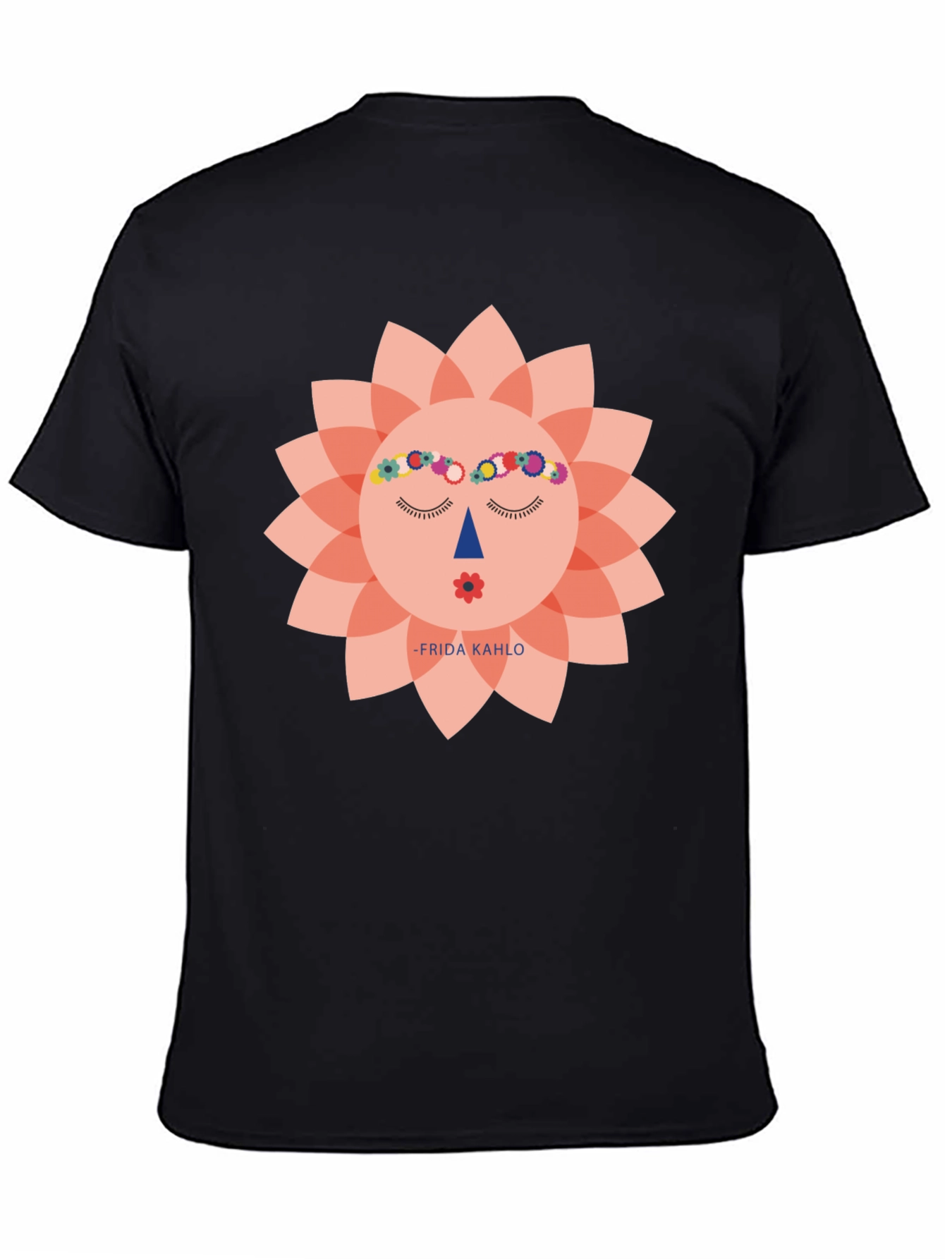 Frida Kahlo Graphic Tee - Unisex Black T-Shirt