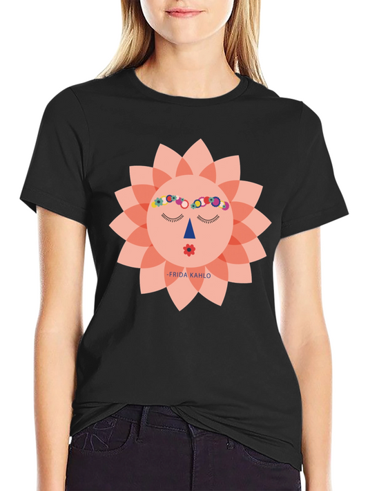 Frida Kahlo Graphic Tee - Unisex Black T-Shirt
