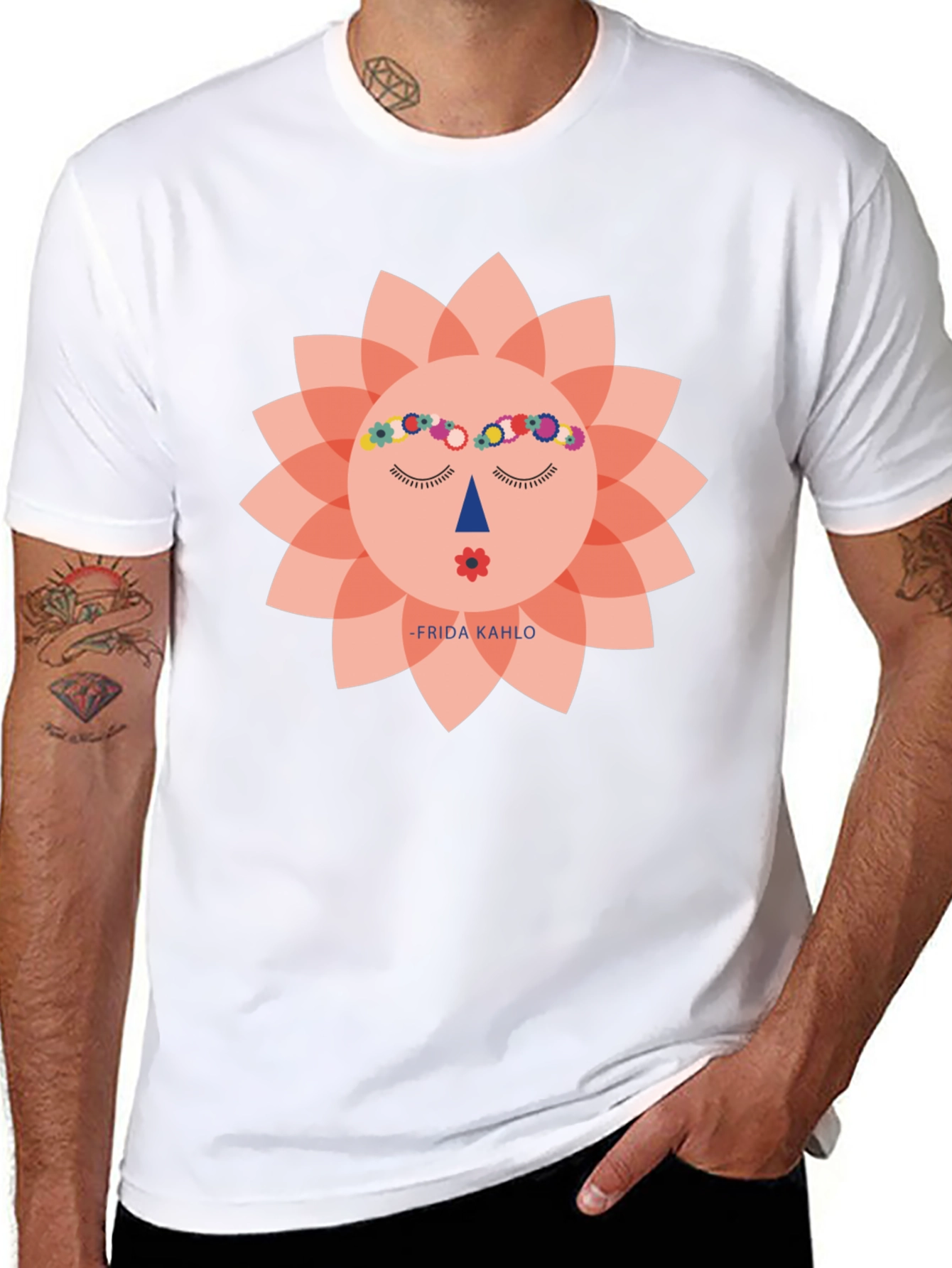 Frida Kahlo Graphic Tee - Unisex Black T-Shirt