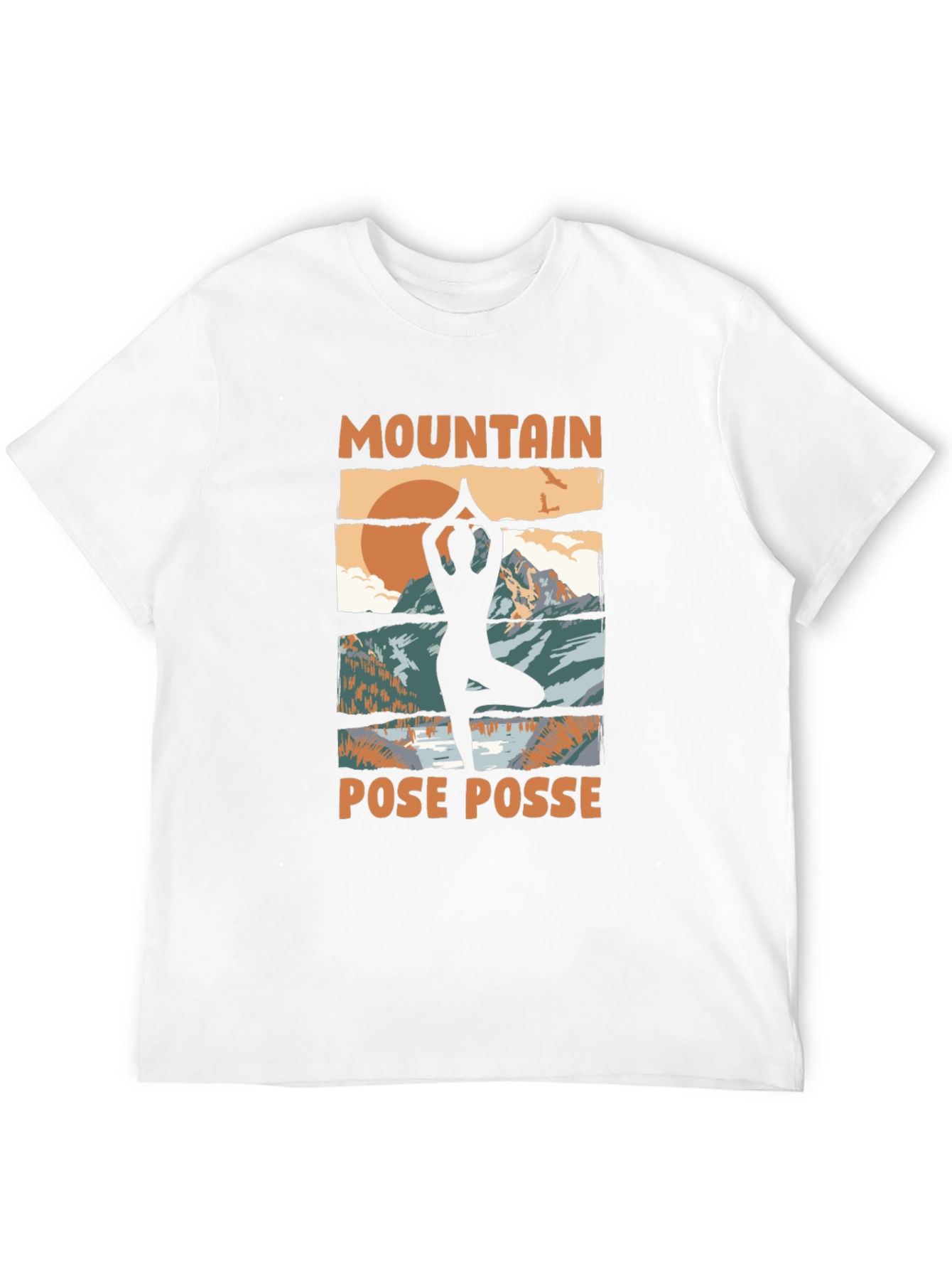 Mountain Pose Posse Graphic Tee