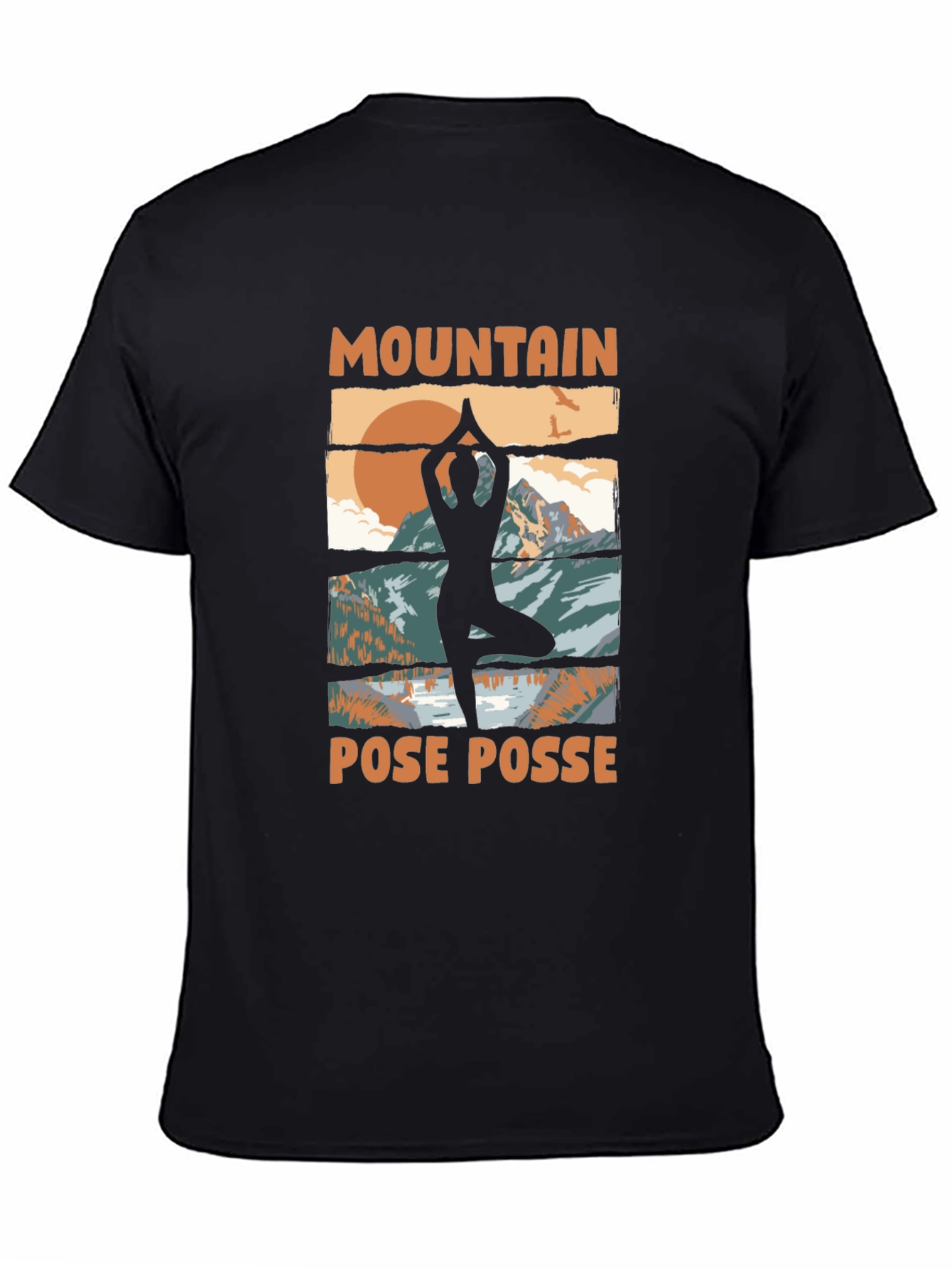 Mountain Pose Posse Graphic Tee