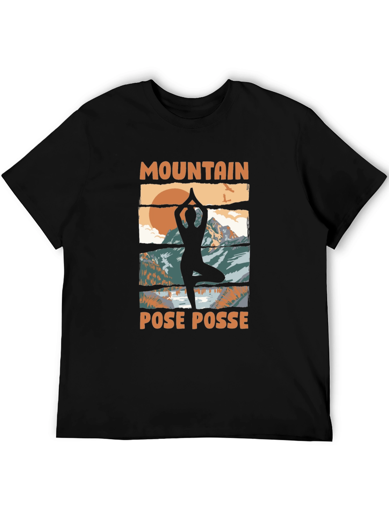Mountain Pose Posse Graphic Tee