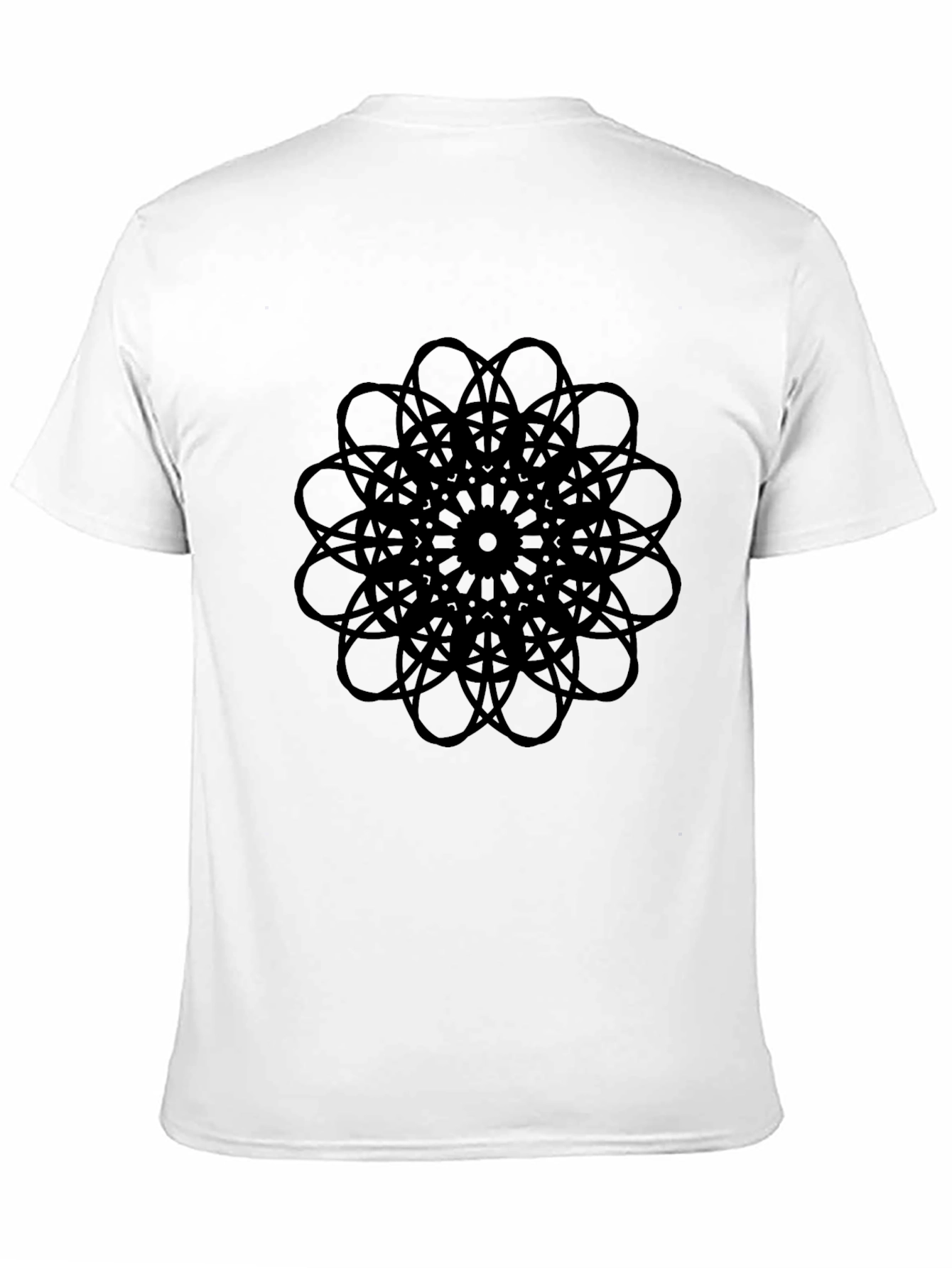Geometric Black T-Shirt
