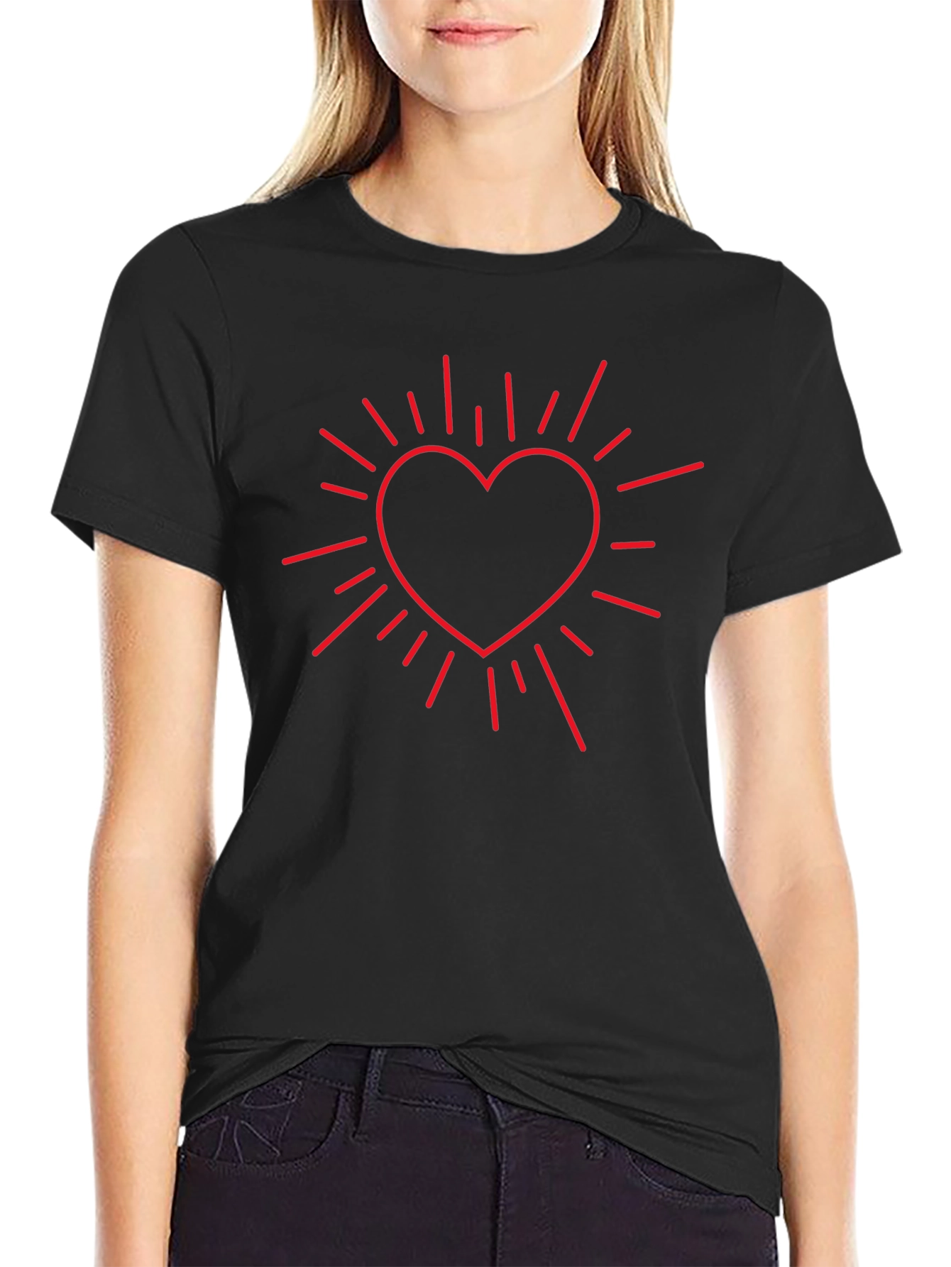 Heartburst Tee - Stylish Graphic T-Shirt