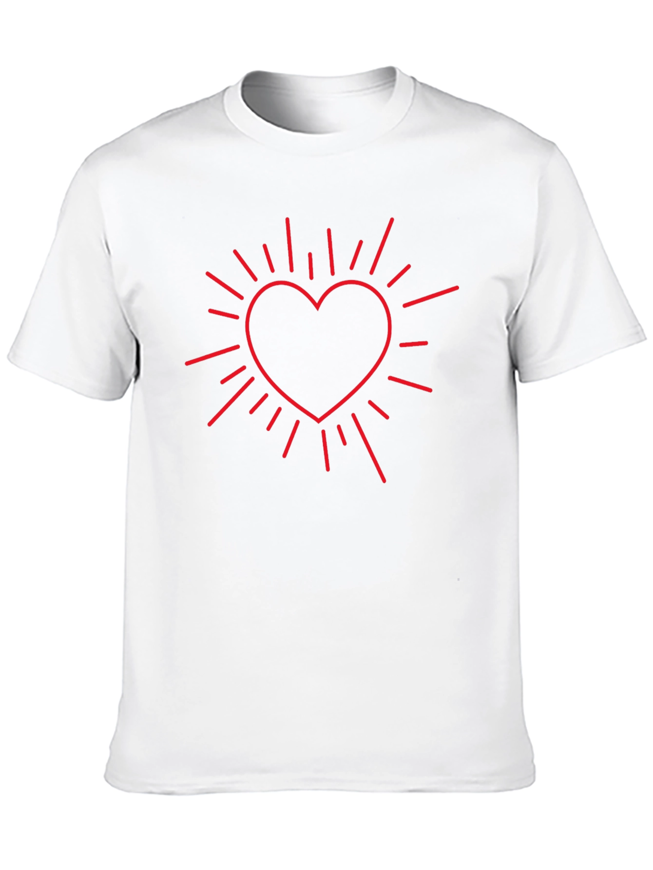 Heartburst Tee - Stylish Graphic T-Shirt