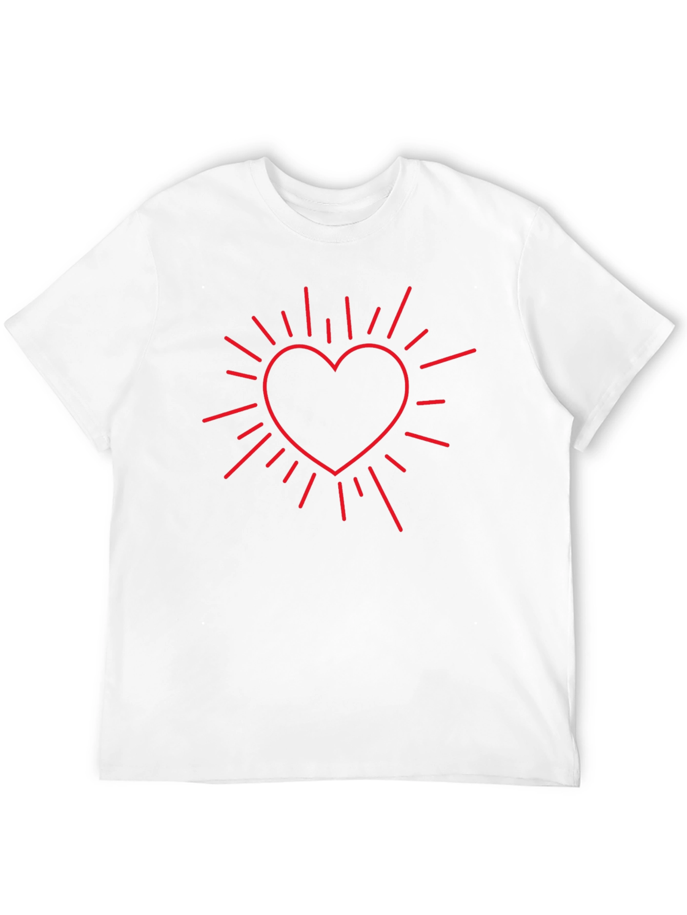 Heartburst Tee - Stylish Graphic T-Shirt