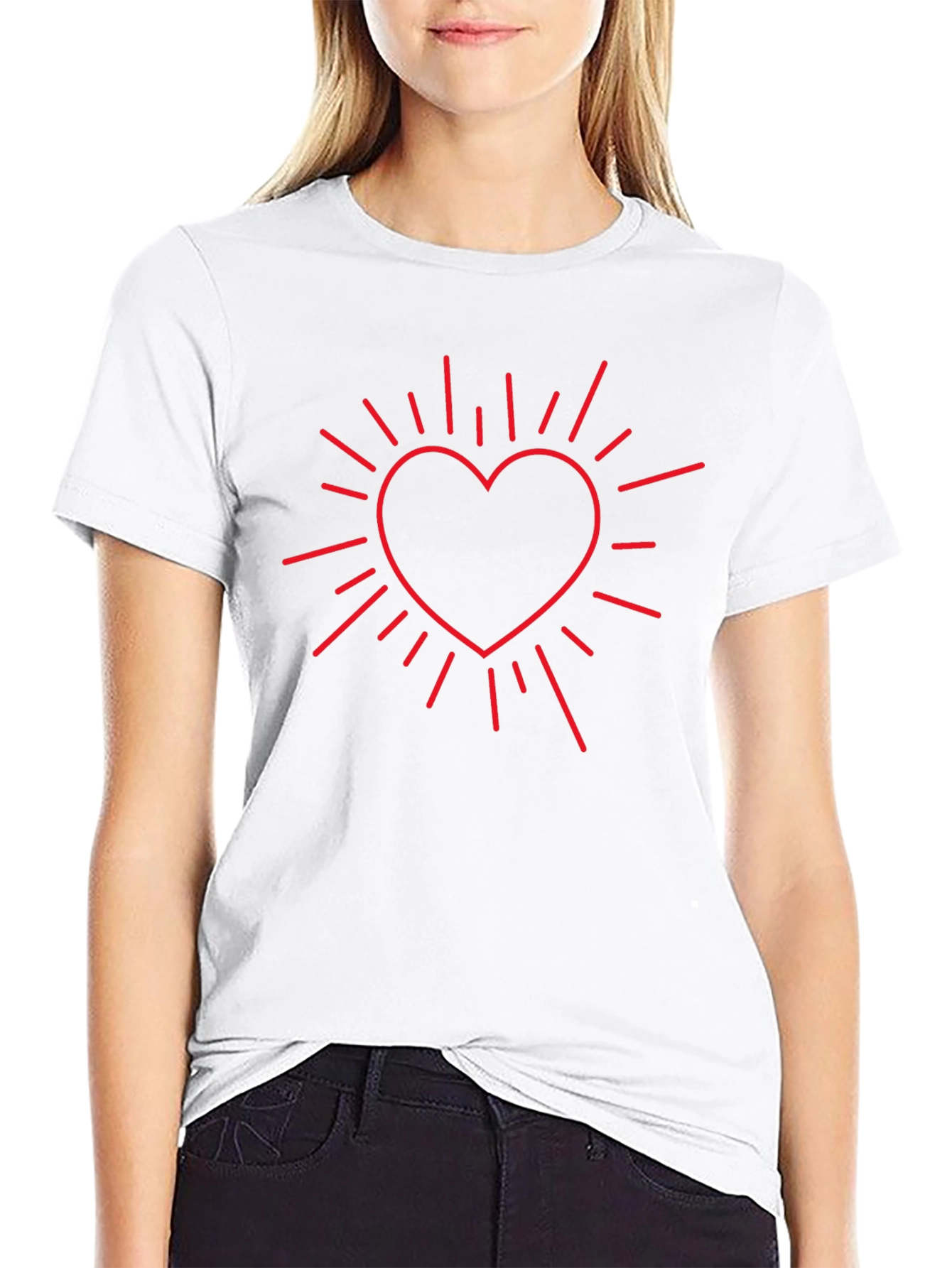 Heartburst Tee - Stylish Graphic T-Shirt