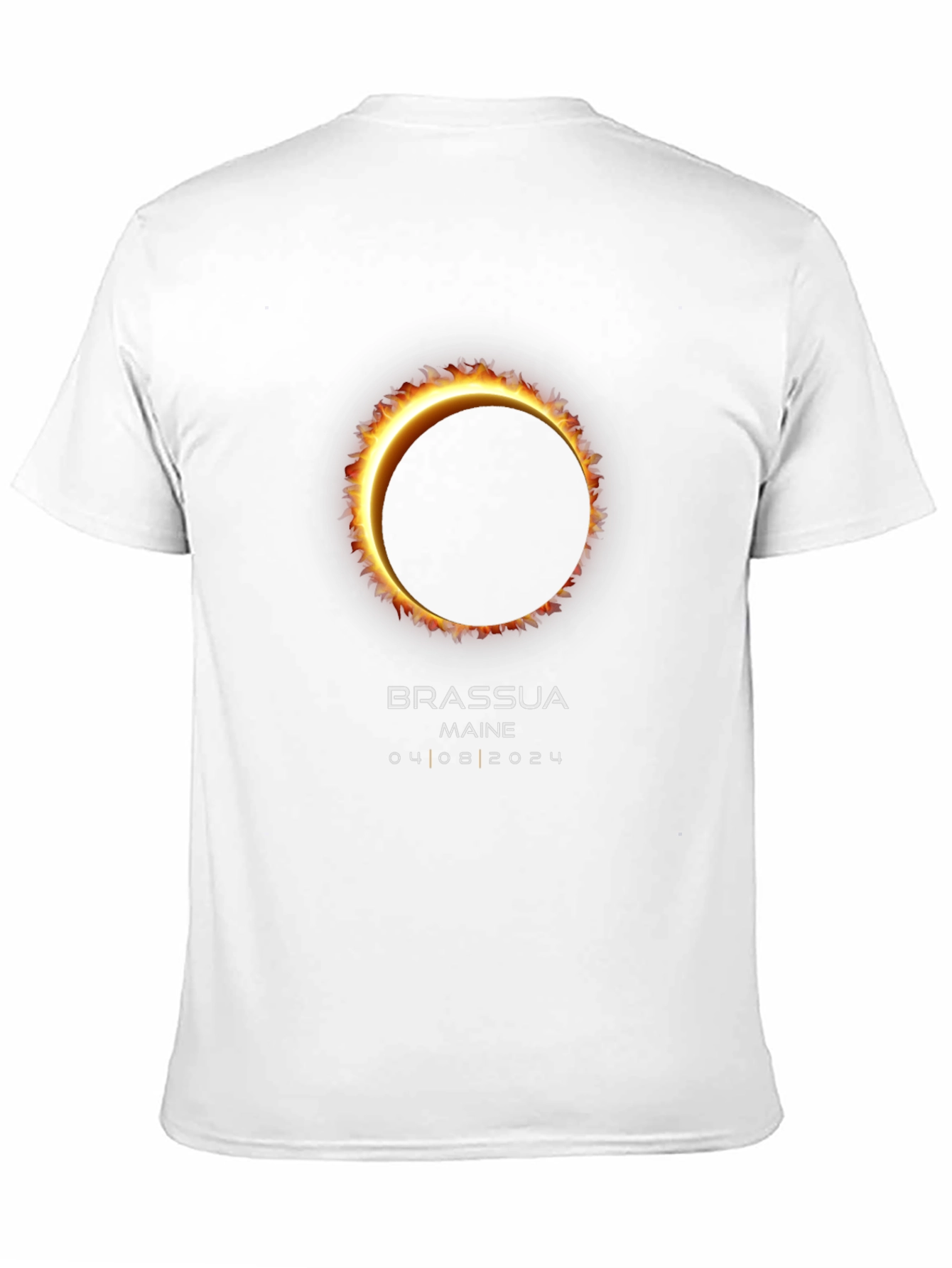Total Solar Eclipse Brassua Maine 2024 T-Shirt