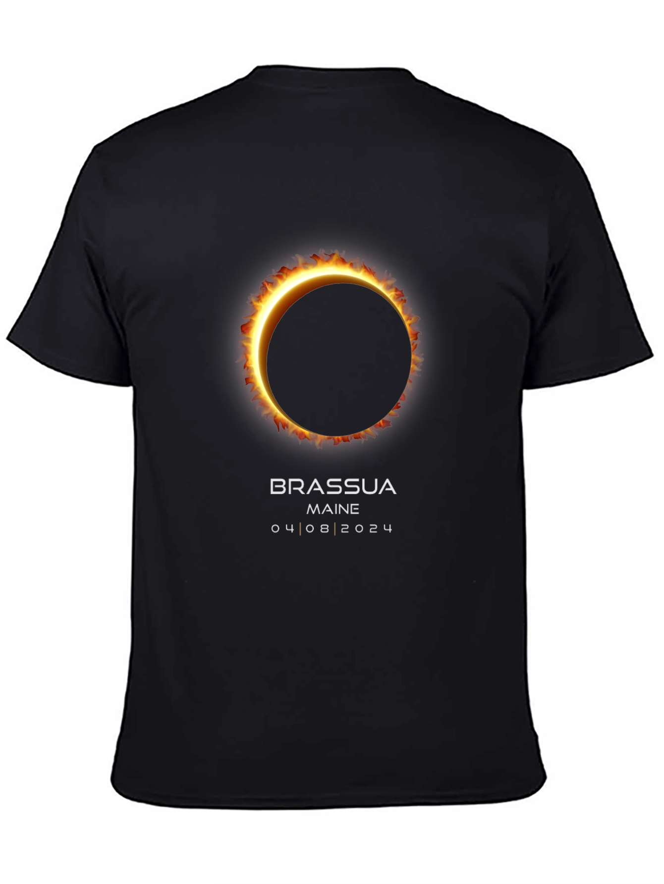 Total Solar Eclipse Brassua Maine 2024 T-Shirt