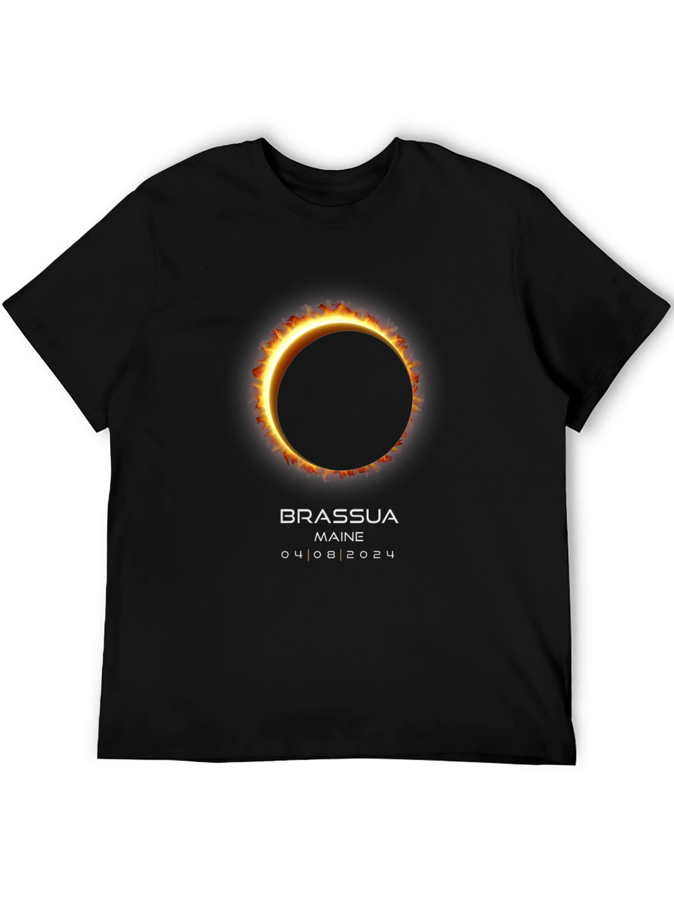 Total Solar Eclipse Brassua Maine 2024 T-Shirt