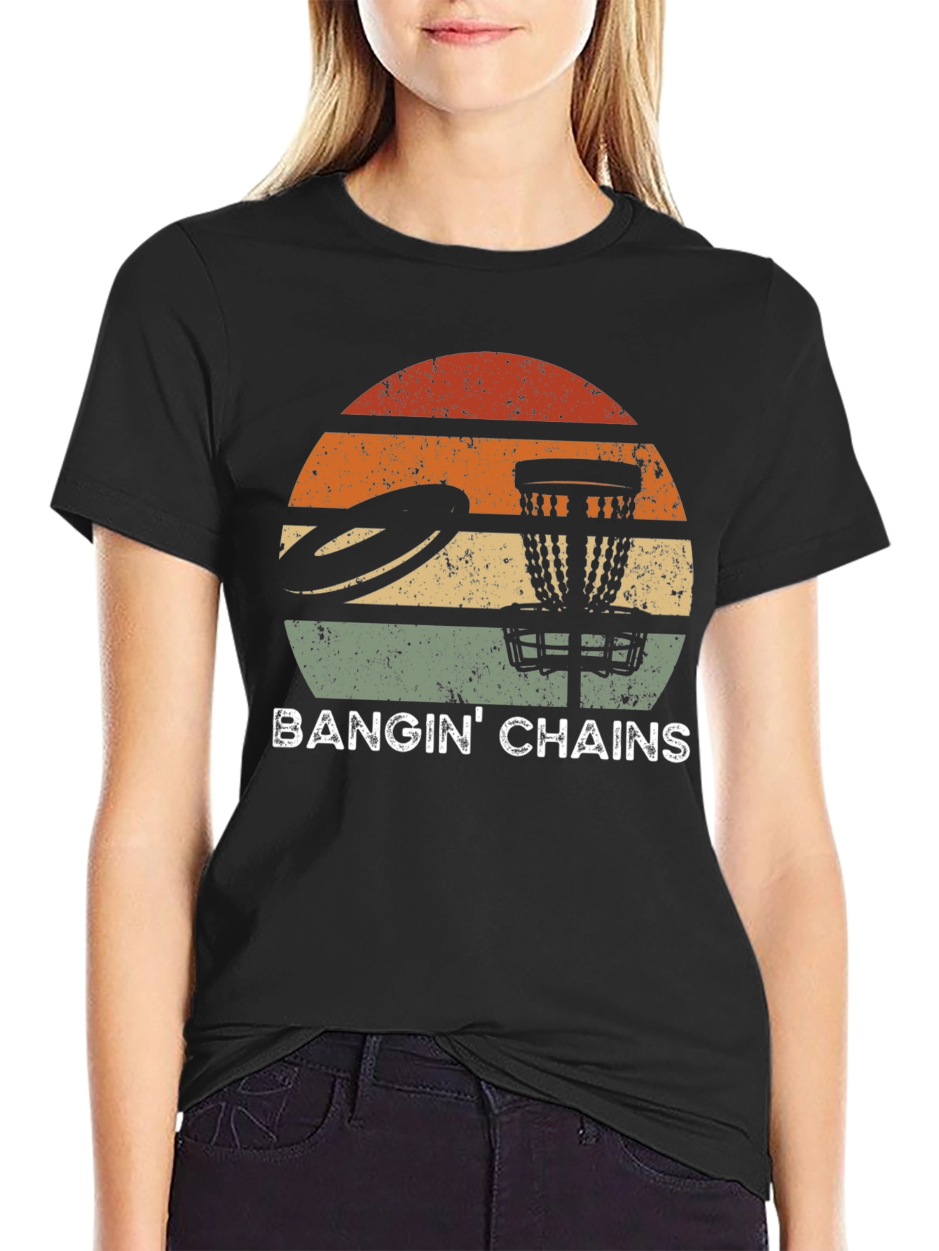 Banging Chains Disc Golf Graphic Tee