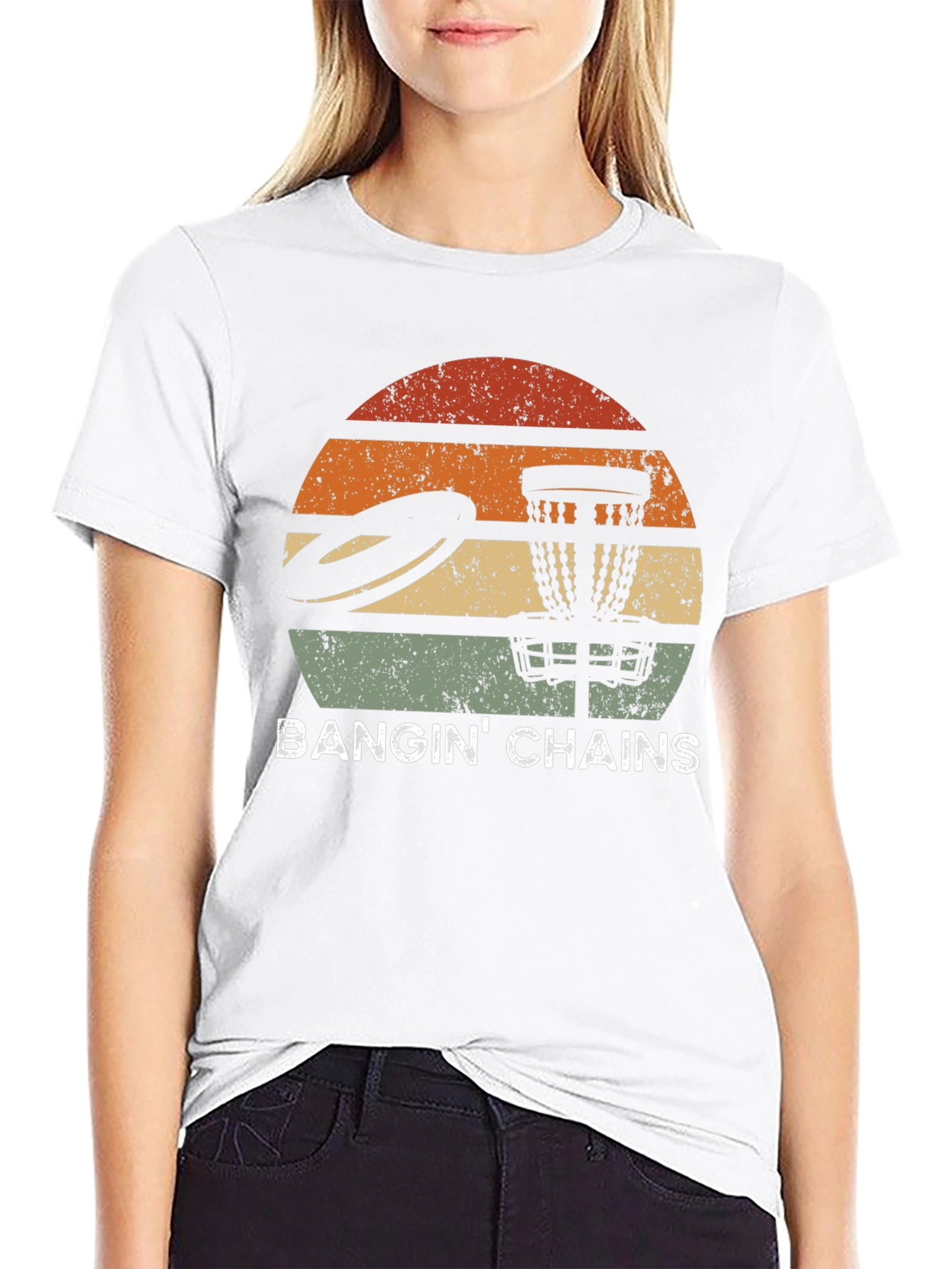 Banging Chains Disc Golf Graphic Tee