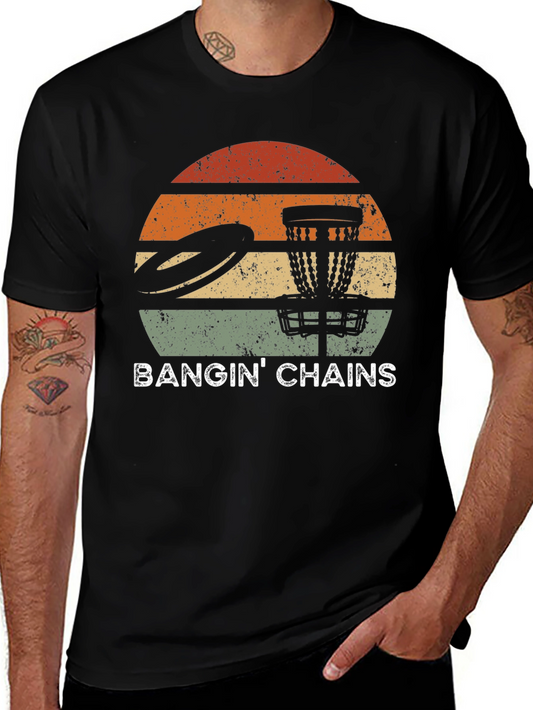 Banging Chains Disc Golf Graphic Tee