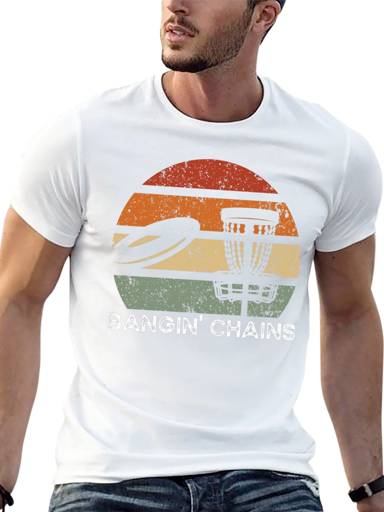 Banging Chains Disc Golf Graphic Tee