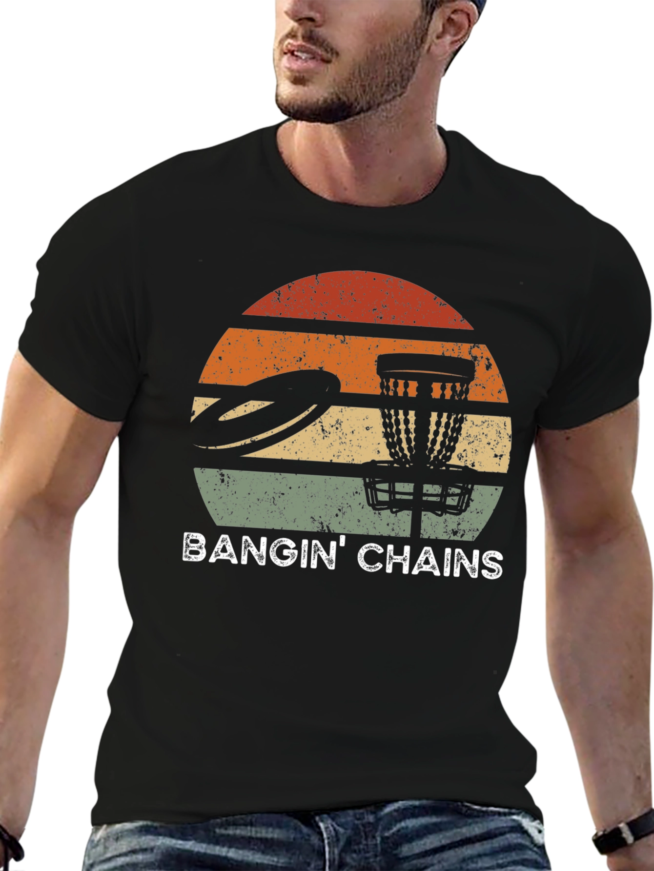 Banging Chains Disc Golf Graphic Tee