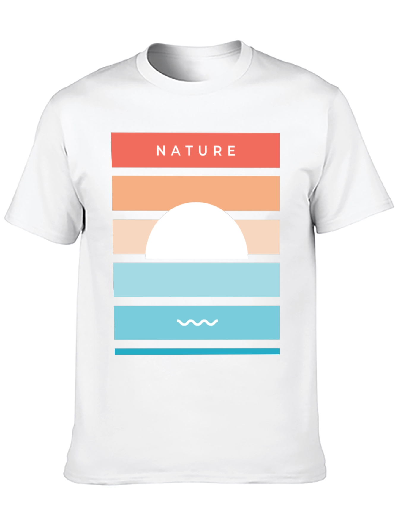 Nature Sunset Graphic Tee - Stylish Unisex T-Shirt