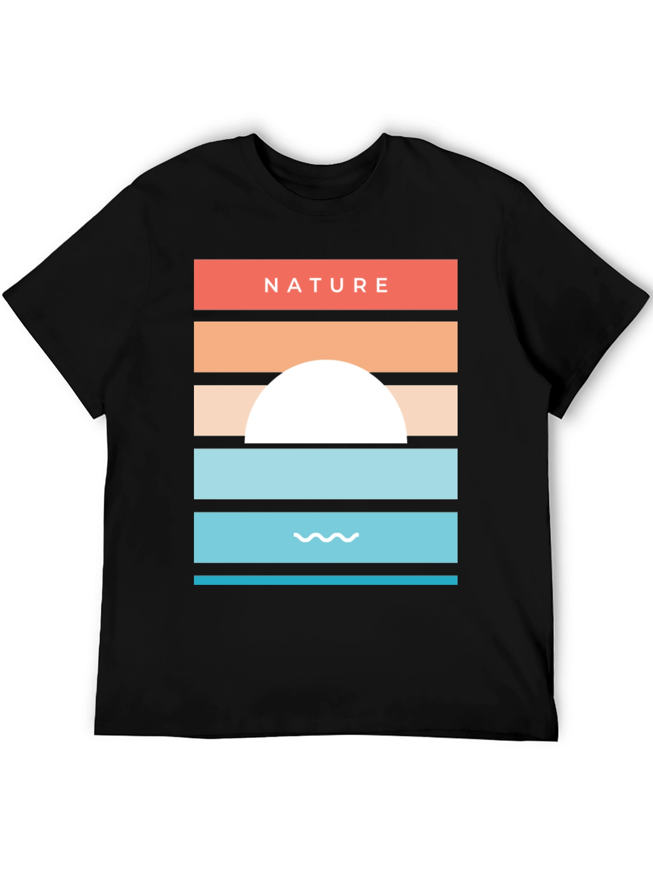 Nature Sunset Graphic Tee - Stylish Unisex T-Shirt