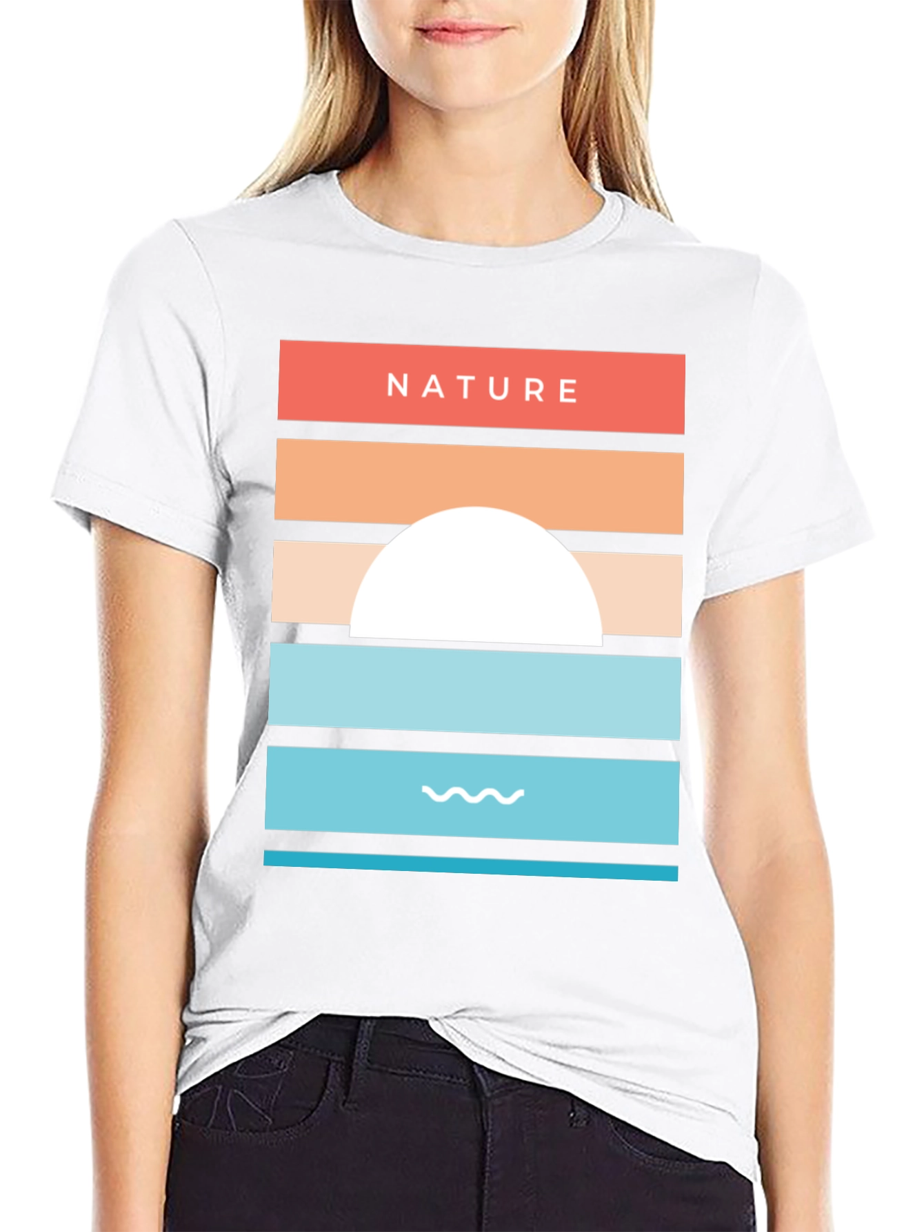 Nature Sunset Graphic Tee - Stylish Unisex T-Shirt