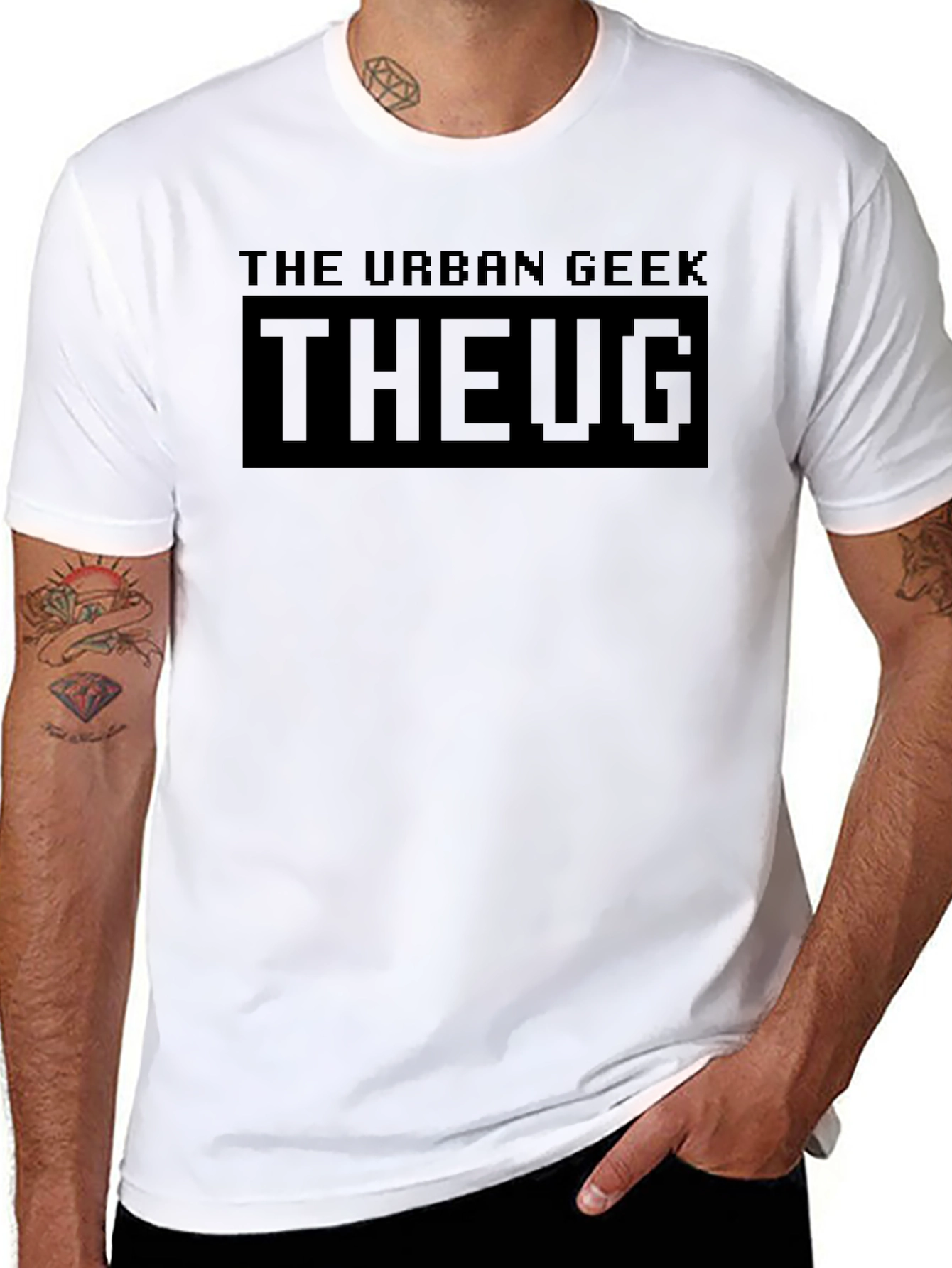 The Urban Geek THEUG Black T-Shirt