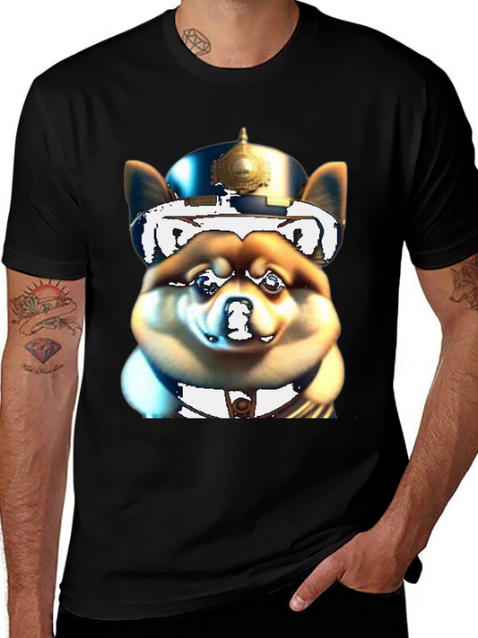 Doge Police T-Shirt - Novelty Graphic Tee