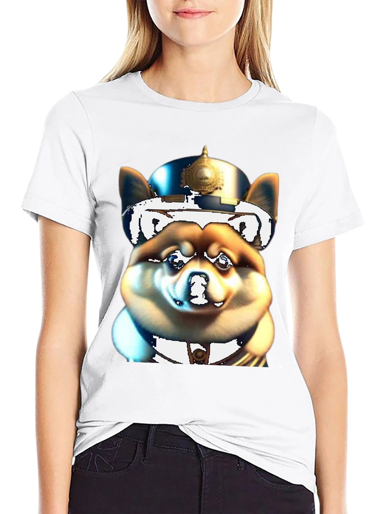 Doge Police T-Shirt - Novelty Graphic Tee