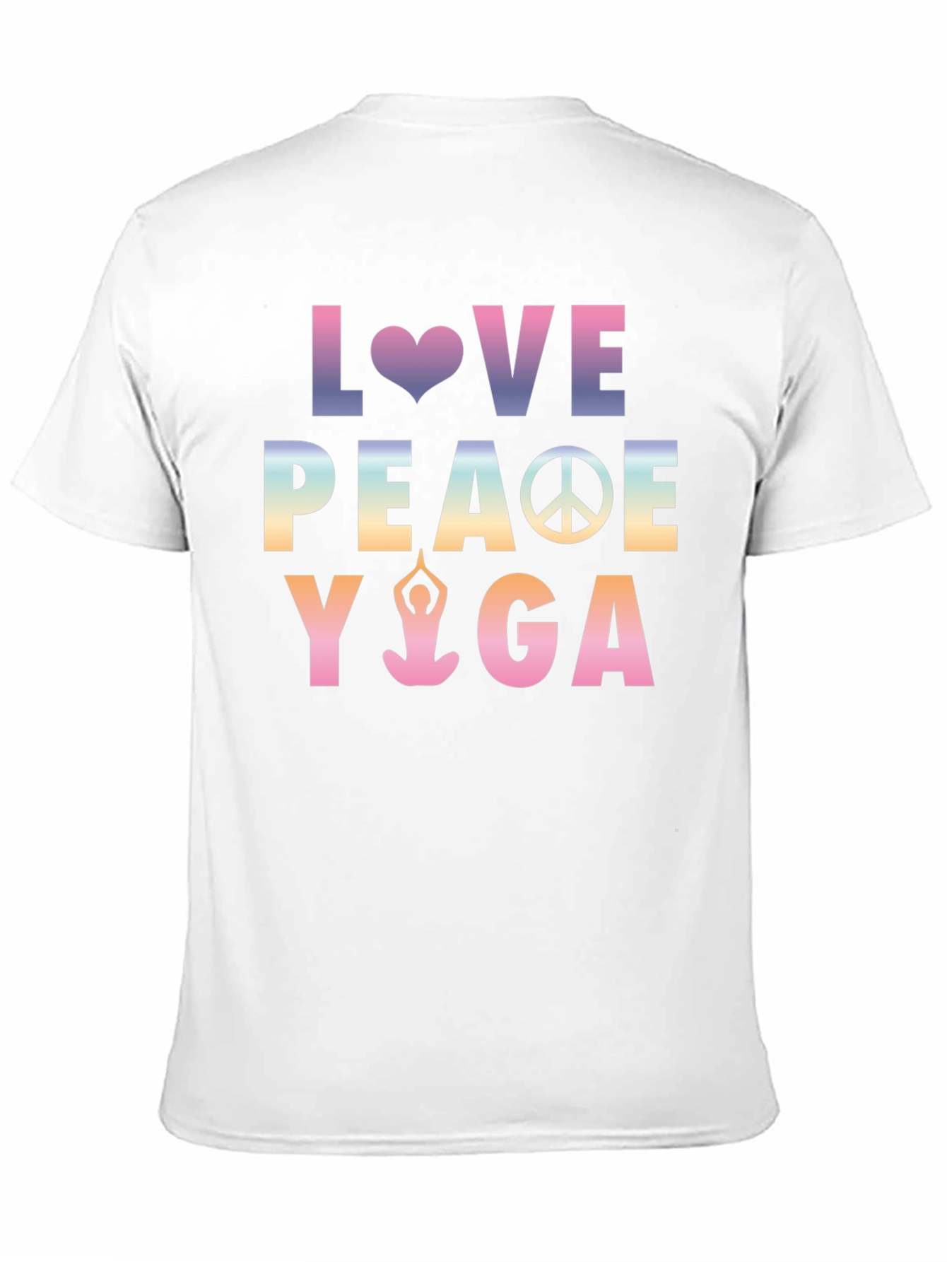 Love Peace Yoga Graphic Tee