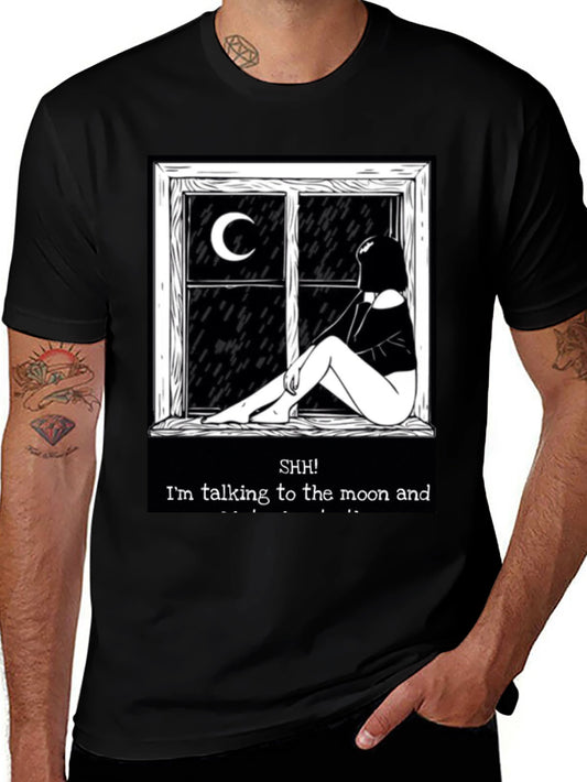 Moon Talk T-Shirt - Unisex Graphic Tee