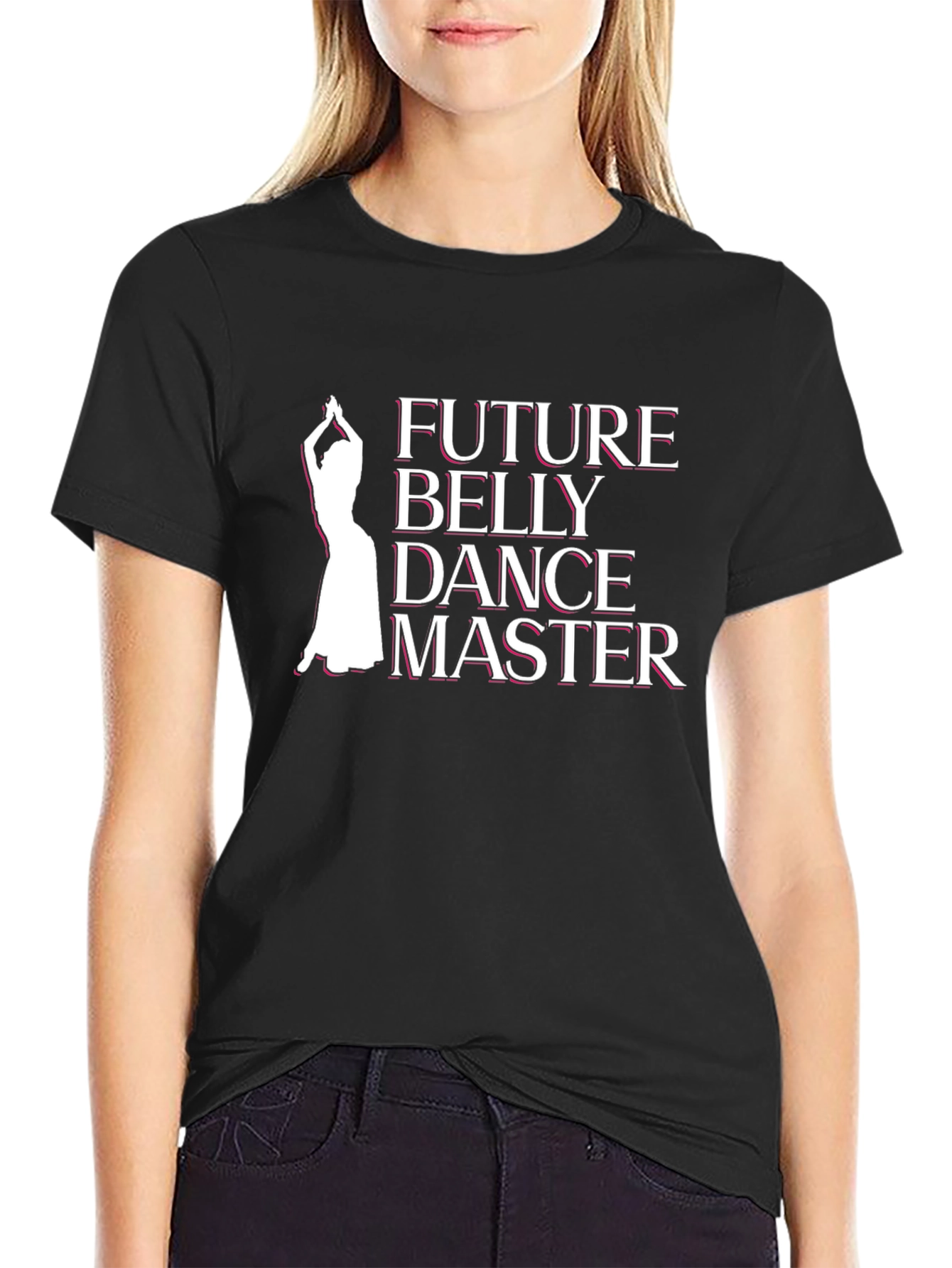 Future Belly Dance Master Black T-Shirt