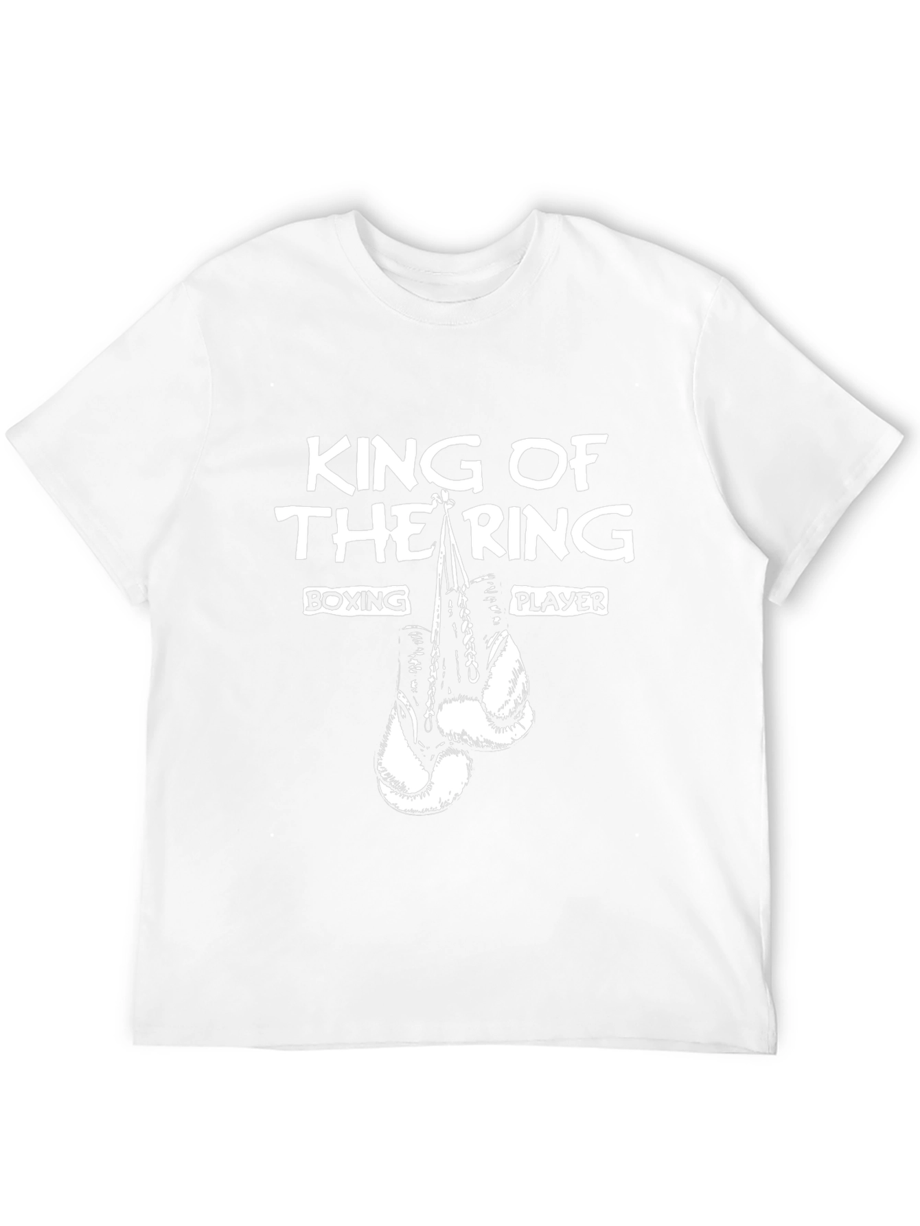 King of The Ring Boxing Player Graphic T-Shirt