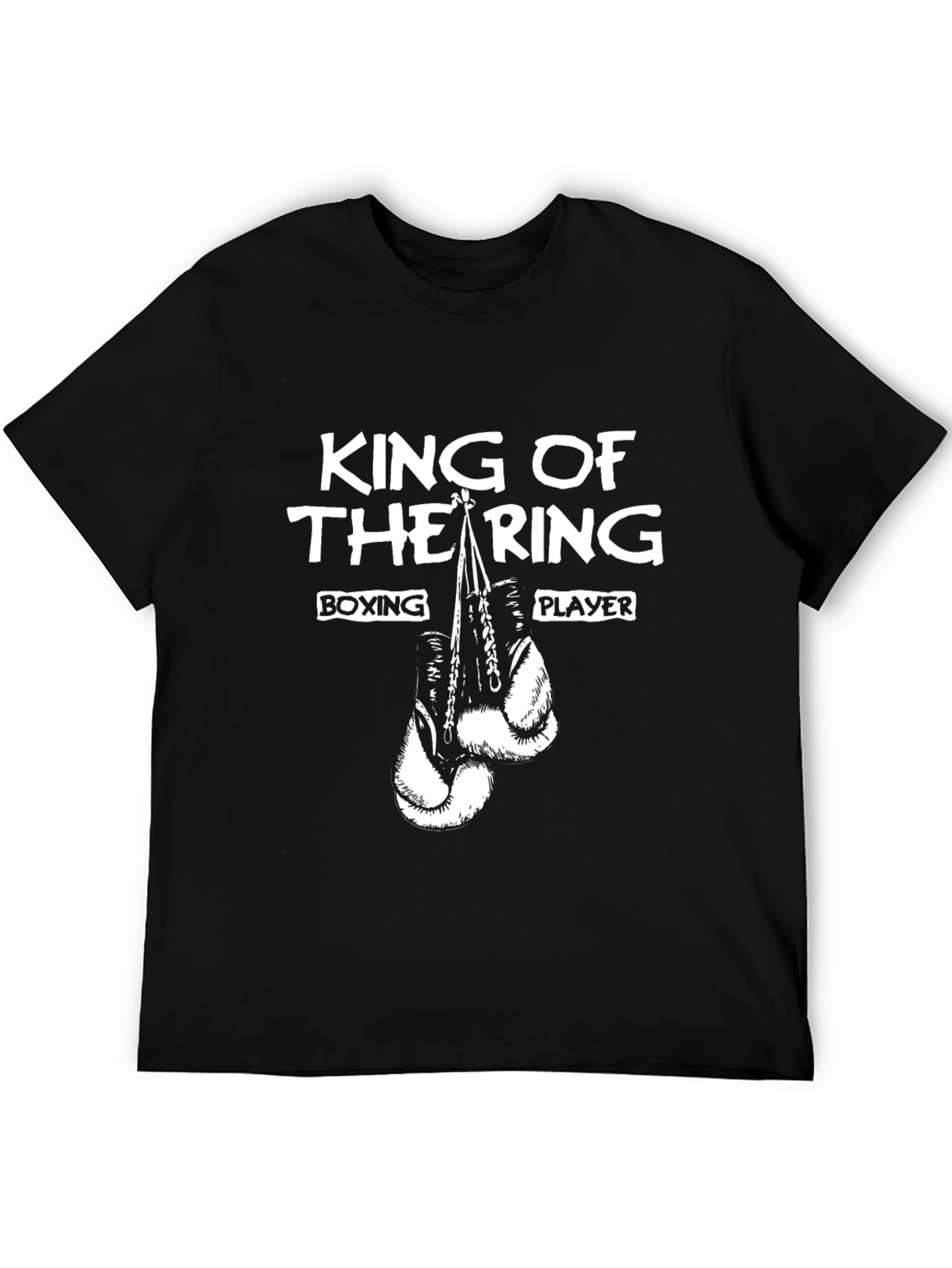 King of The Ring Boxing Player Graphic T-Shirt