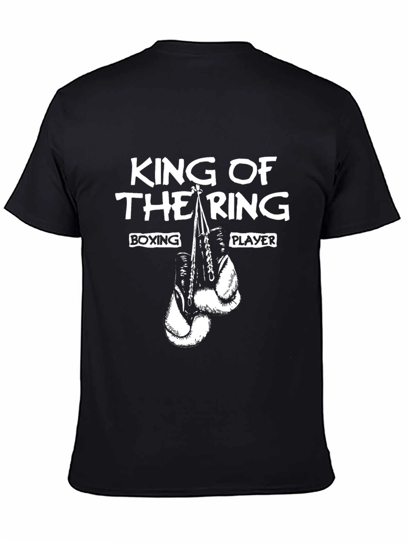 King of The Ring Boxing Player Graphic T-Shirt