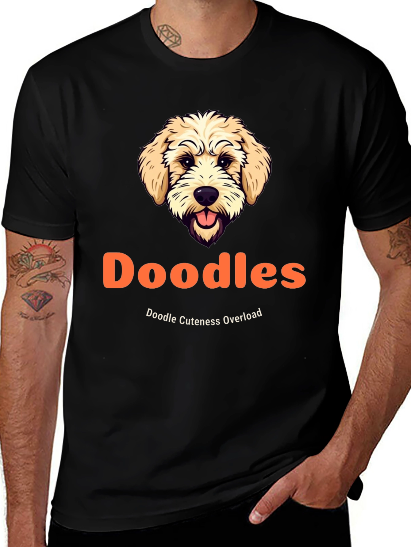 Doodle Dog T-Shirt - Cute Canine Tee