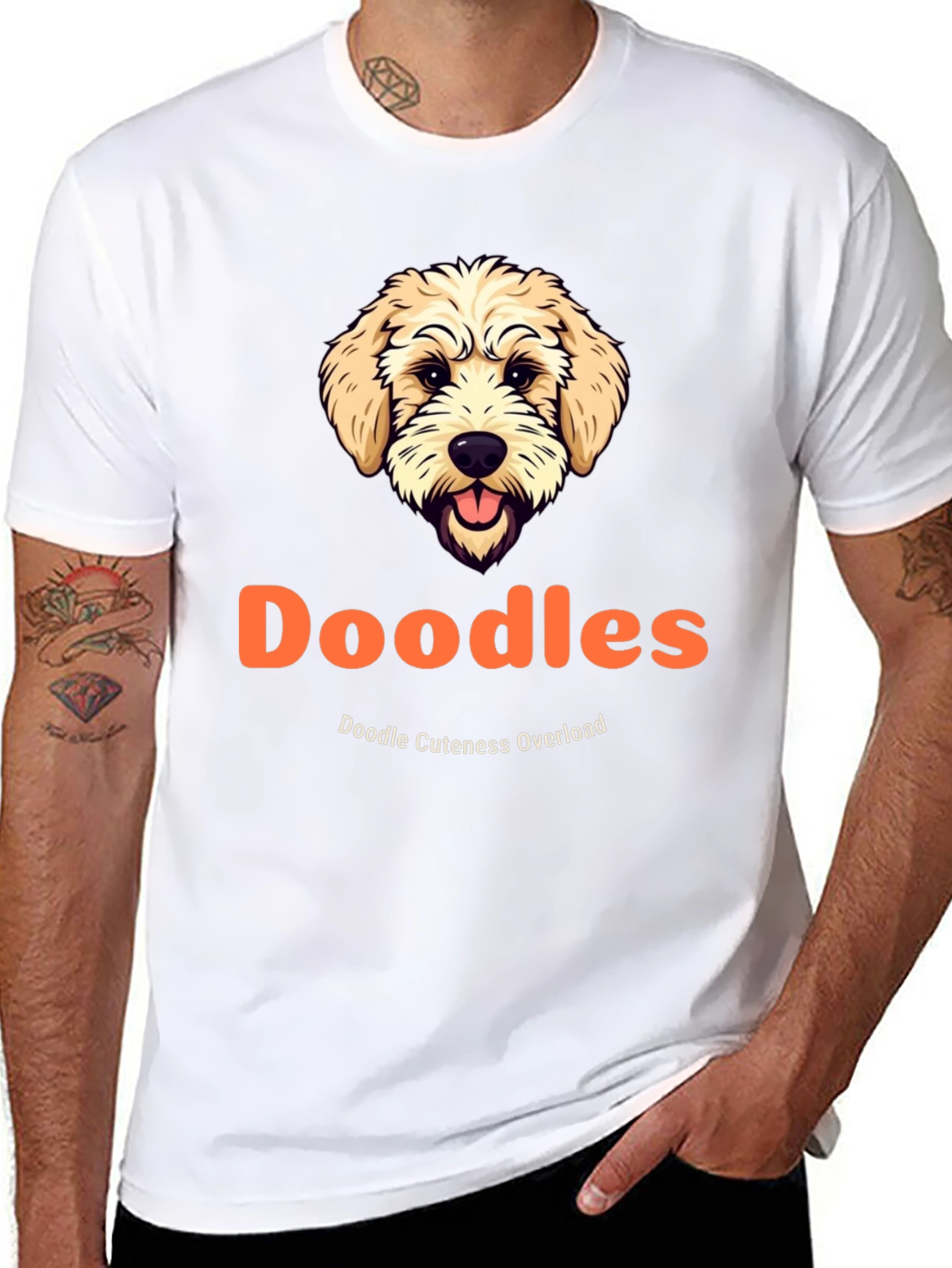 Doodle Dog T-Shirt - Cute Canine Tee