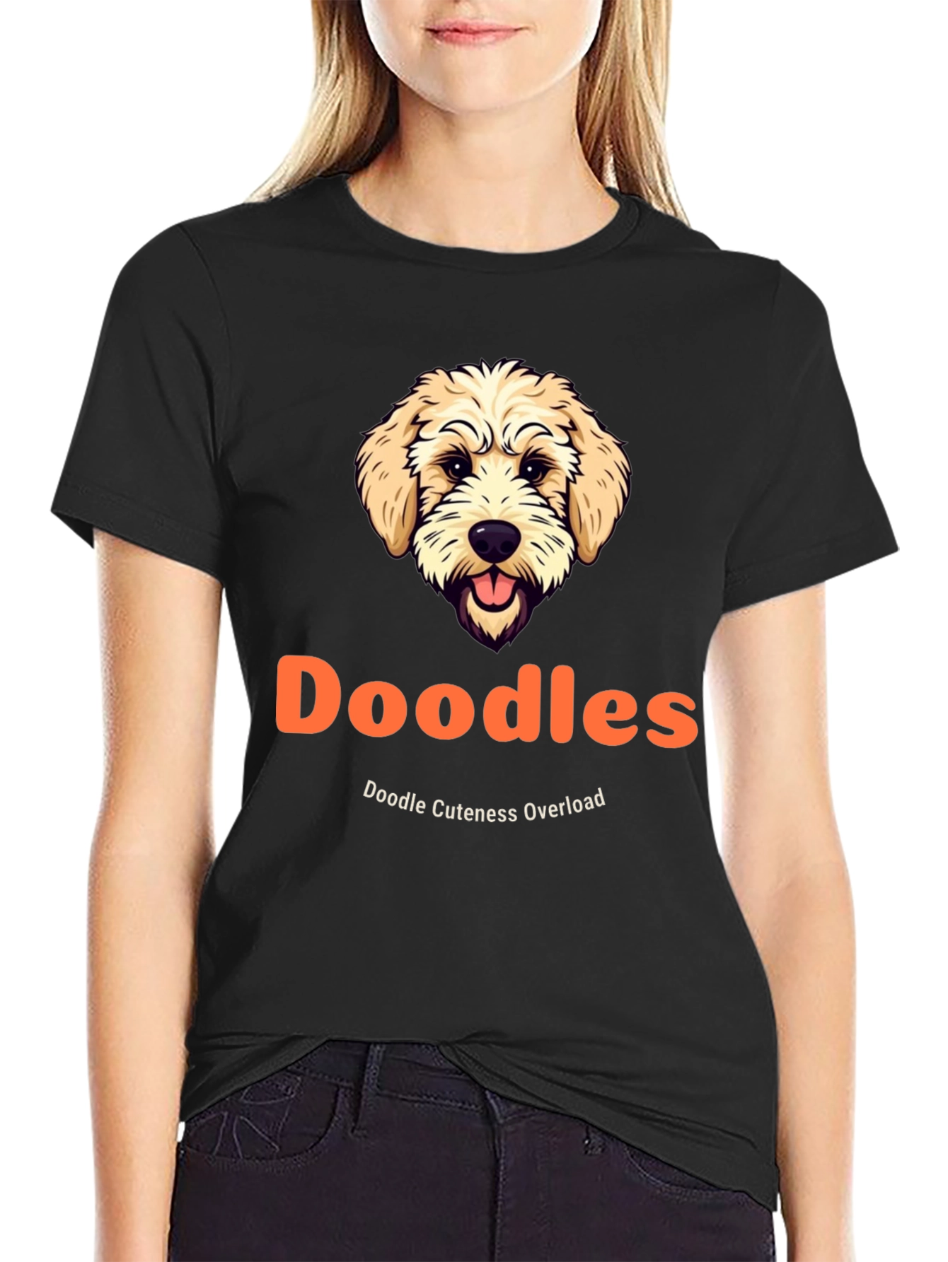 Doodle Dog T-Shirt - Cute Canine Tee