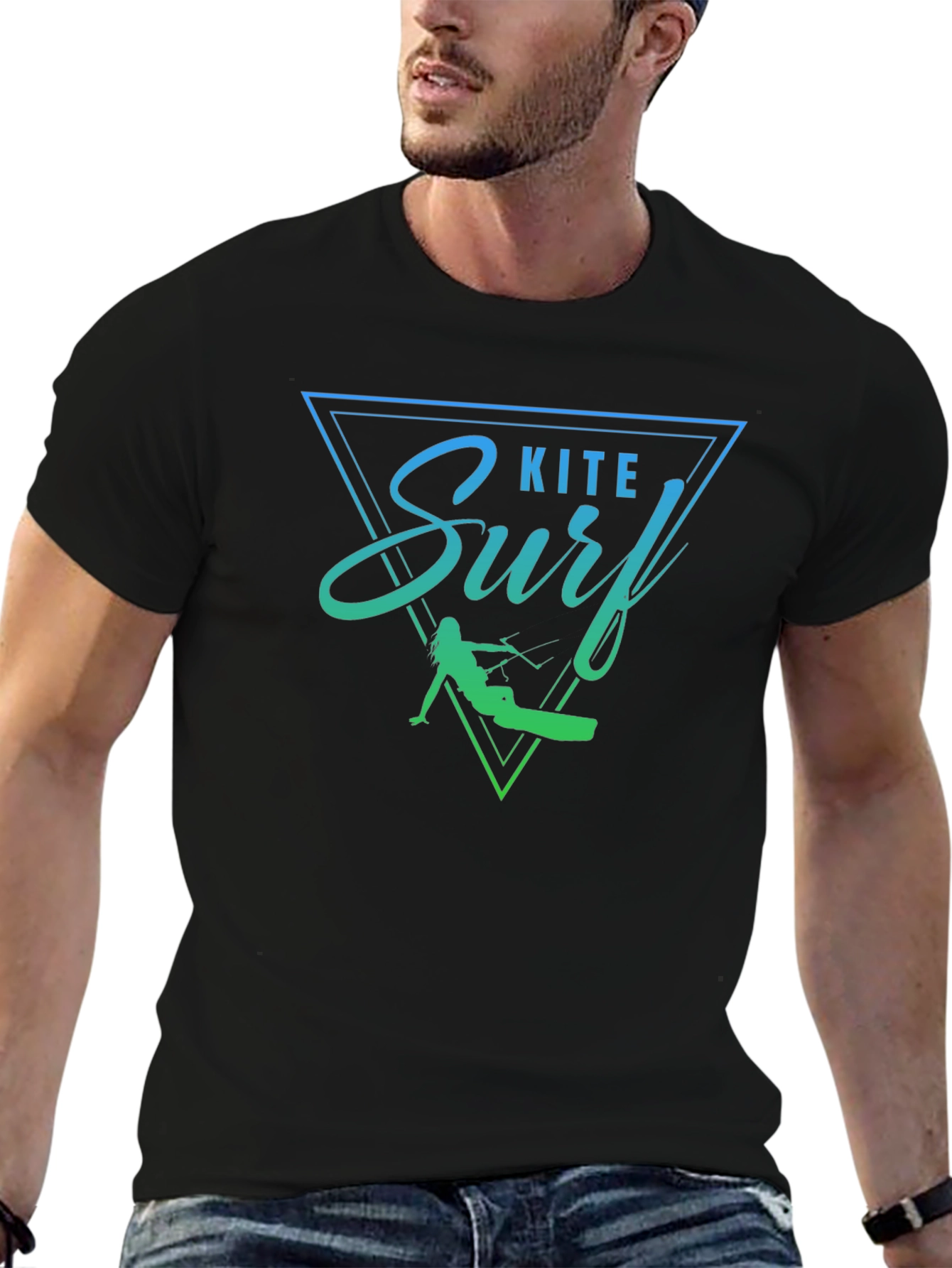 Kite Surf Graphic T-Shirt - Stylish Design