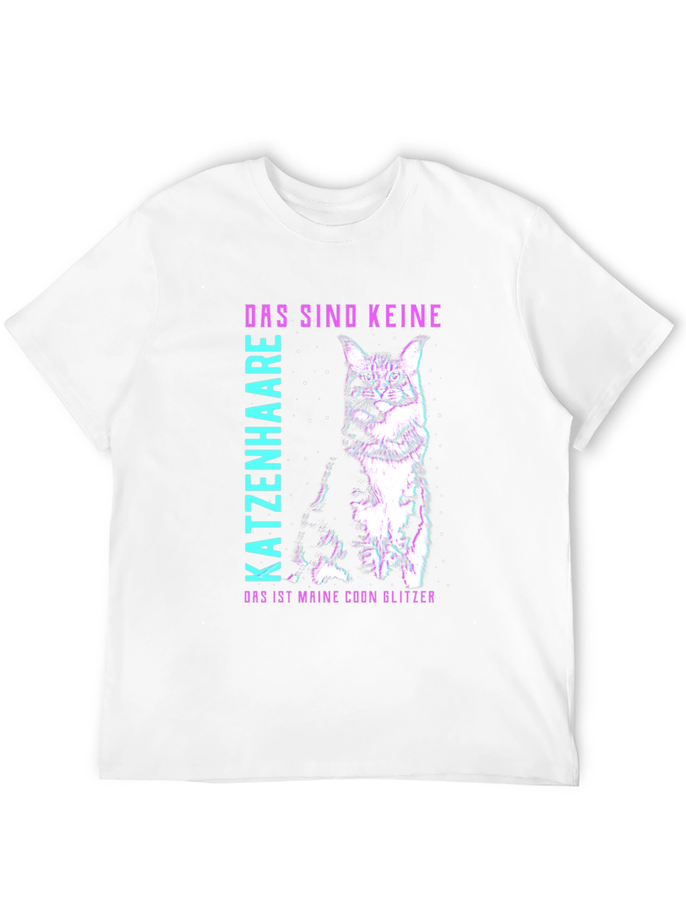 Maine Coon Glitzer T-Shirt