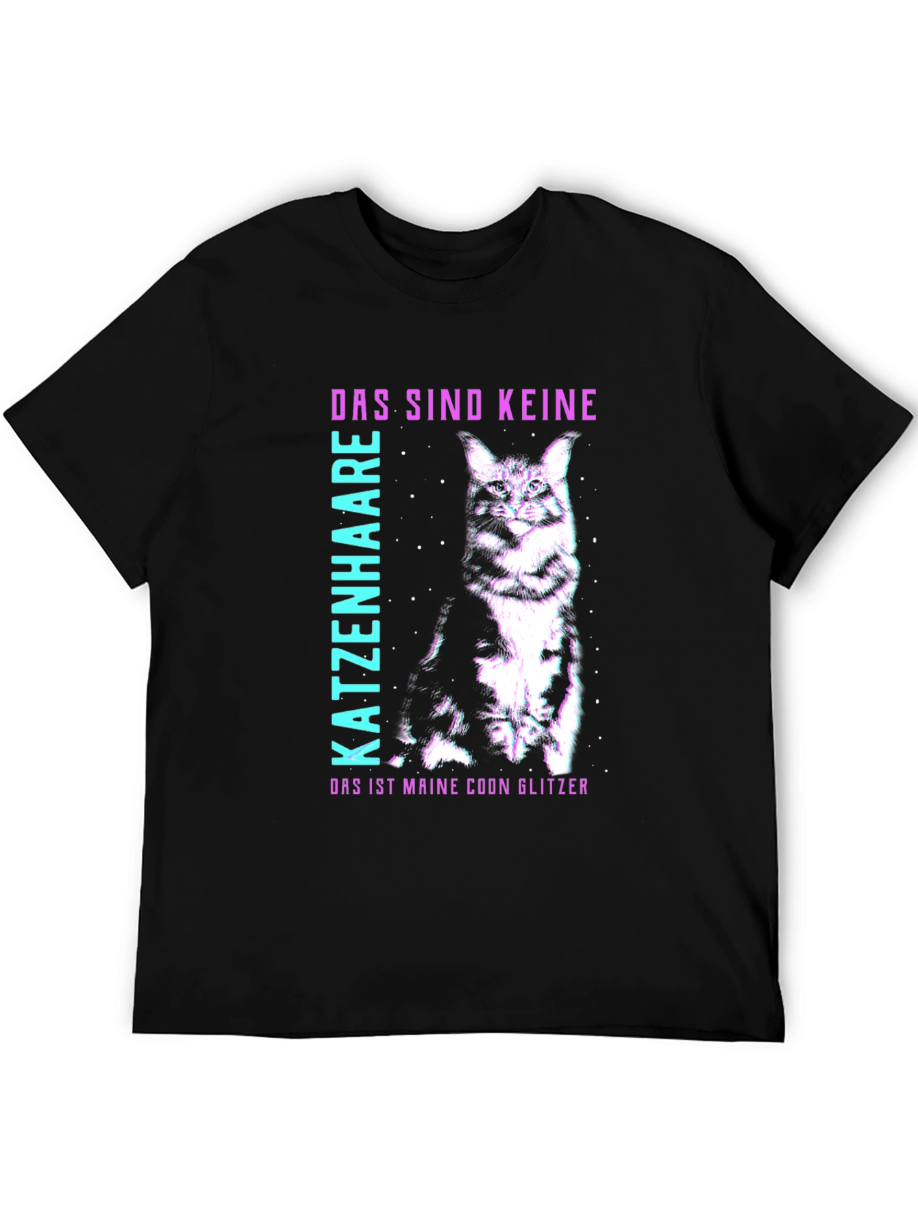 Maine Coon Glitzer T-Shirt