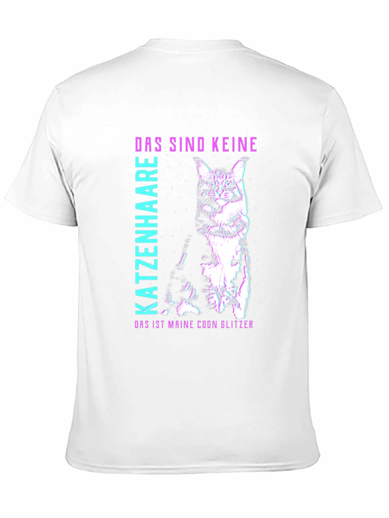 Maine Coon Glitzer T-Shirt