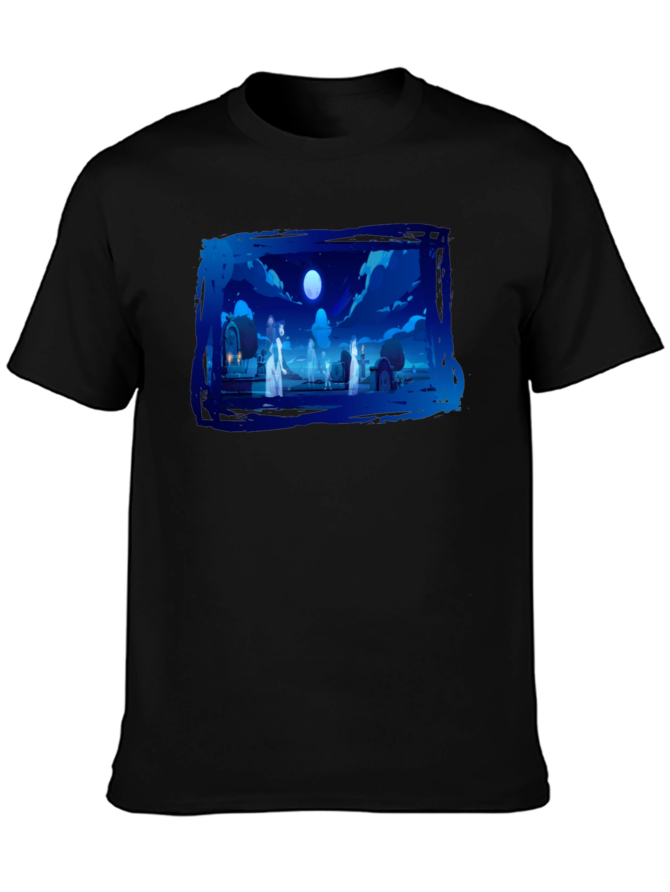 Night Cemetery T-Shirt