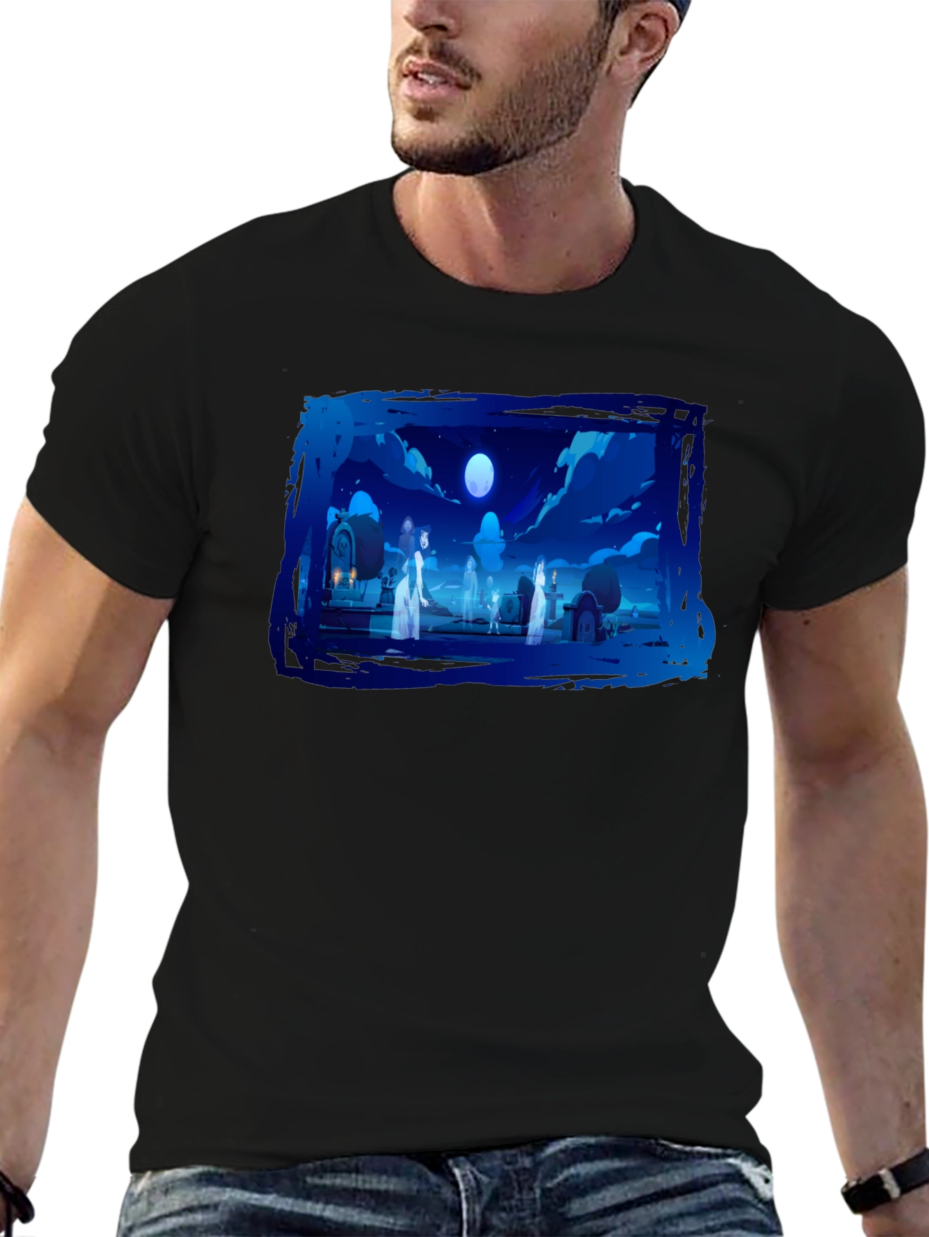 Night Cemetery T-Shirt