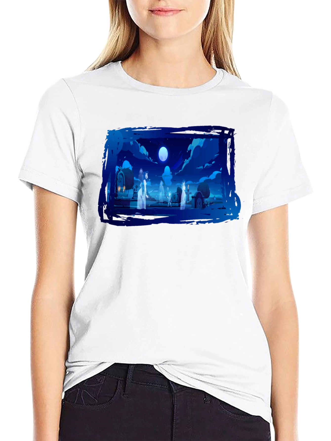 Night Cemetery T-Shirt
